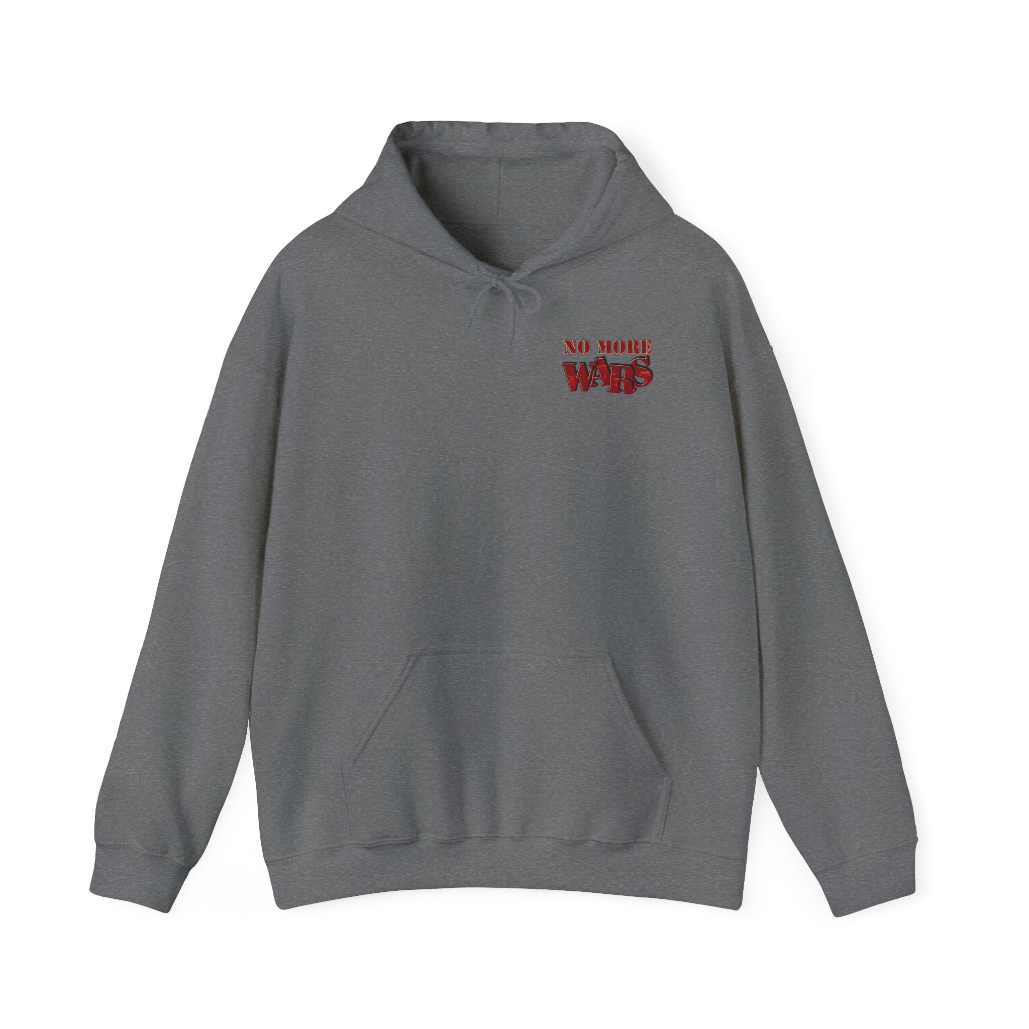 No More Wars for the Synagogue of Satan - Unisex Heavy Blend™ Hooded Sweatshirt
