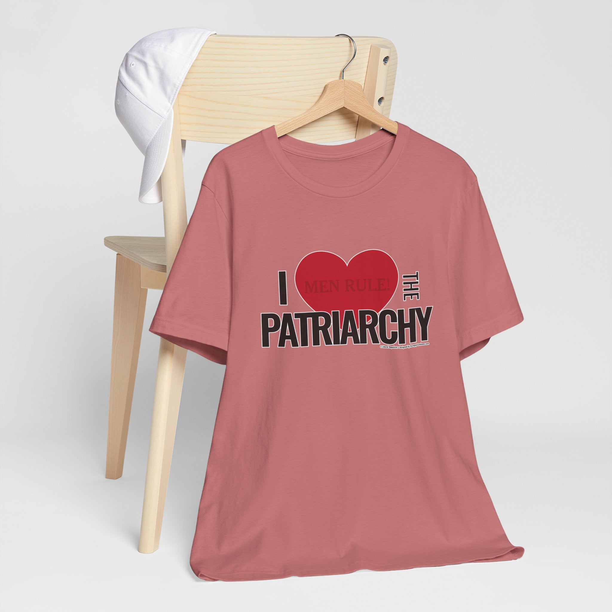 I Love The Patriarchy - Unisex Soft Cotton Short Sleeve T-Shirt