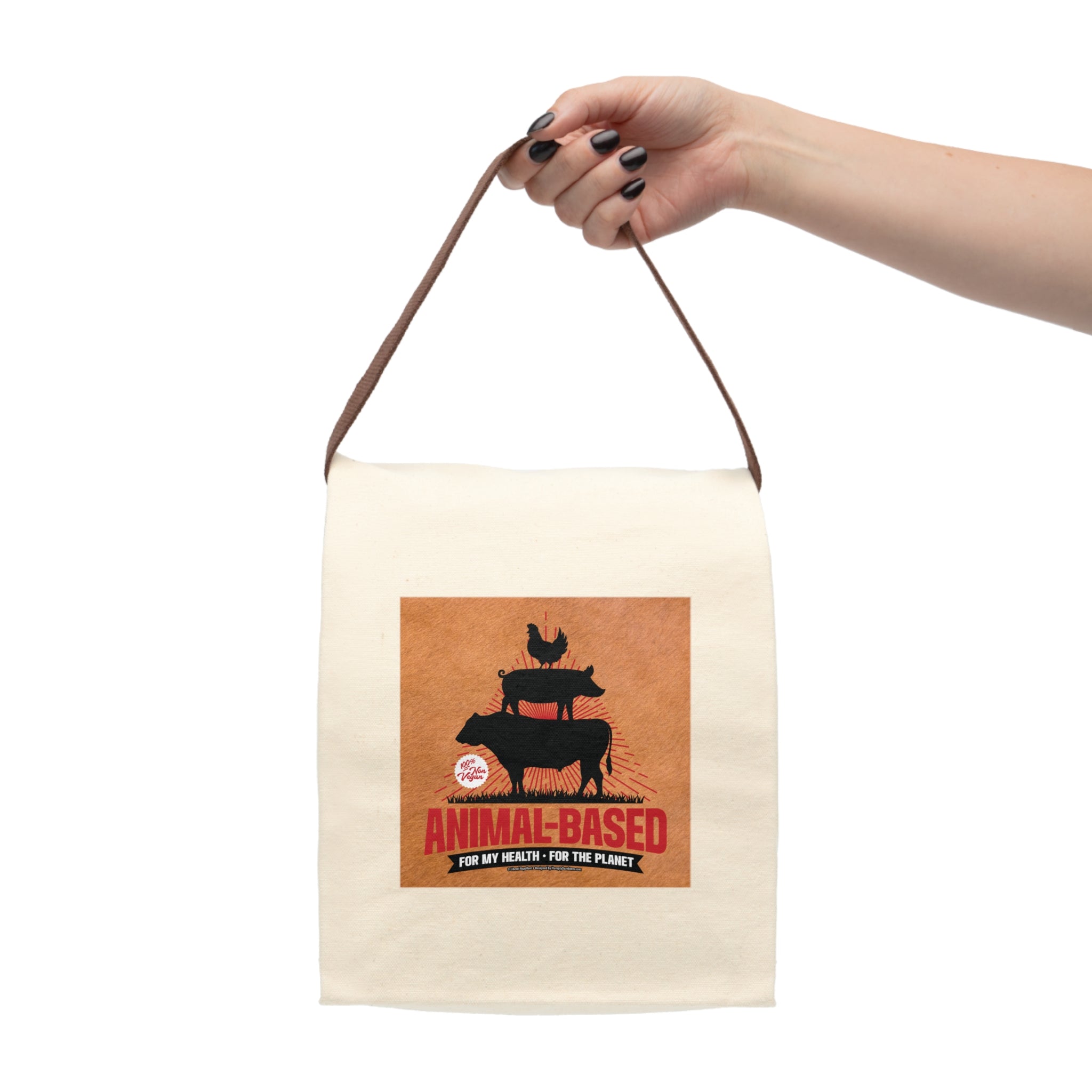 Animal Based - Eco-Friendly Canvas Lunch Bag