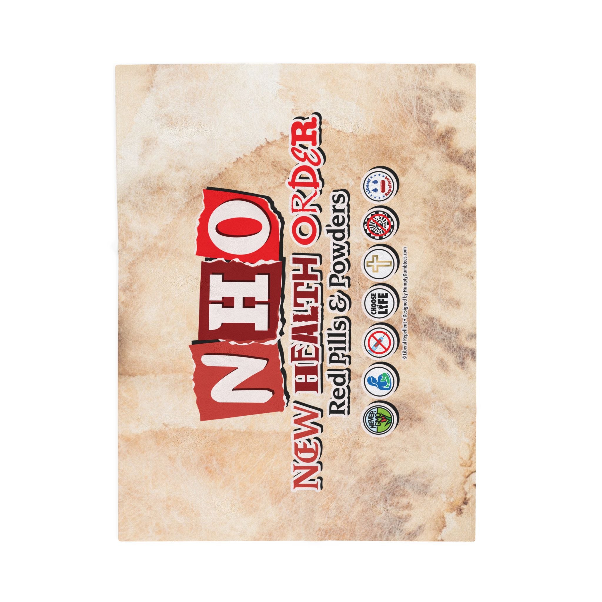 New Health Order - Eco-Friendly Velveteen Plush Blanket