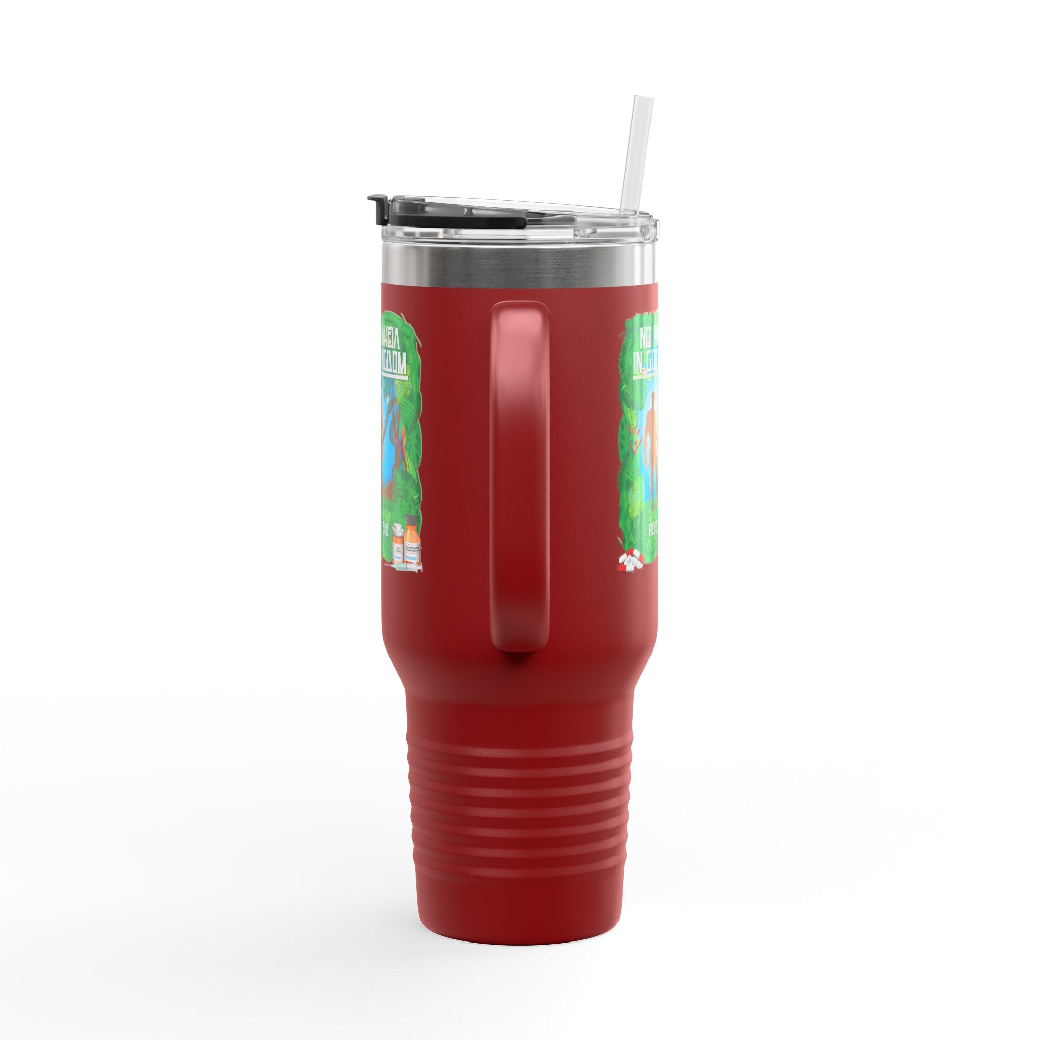 No Pharmakeia in God's Kingdom - 40oz Insulated Travel Mug