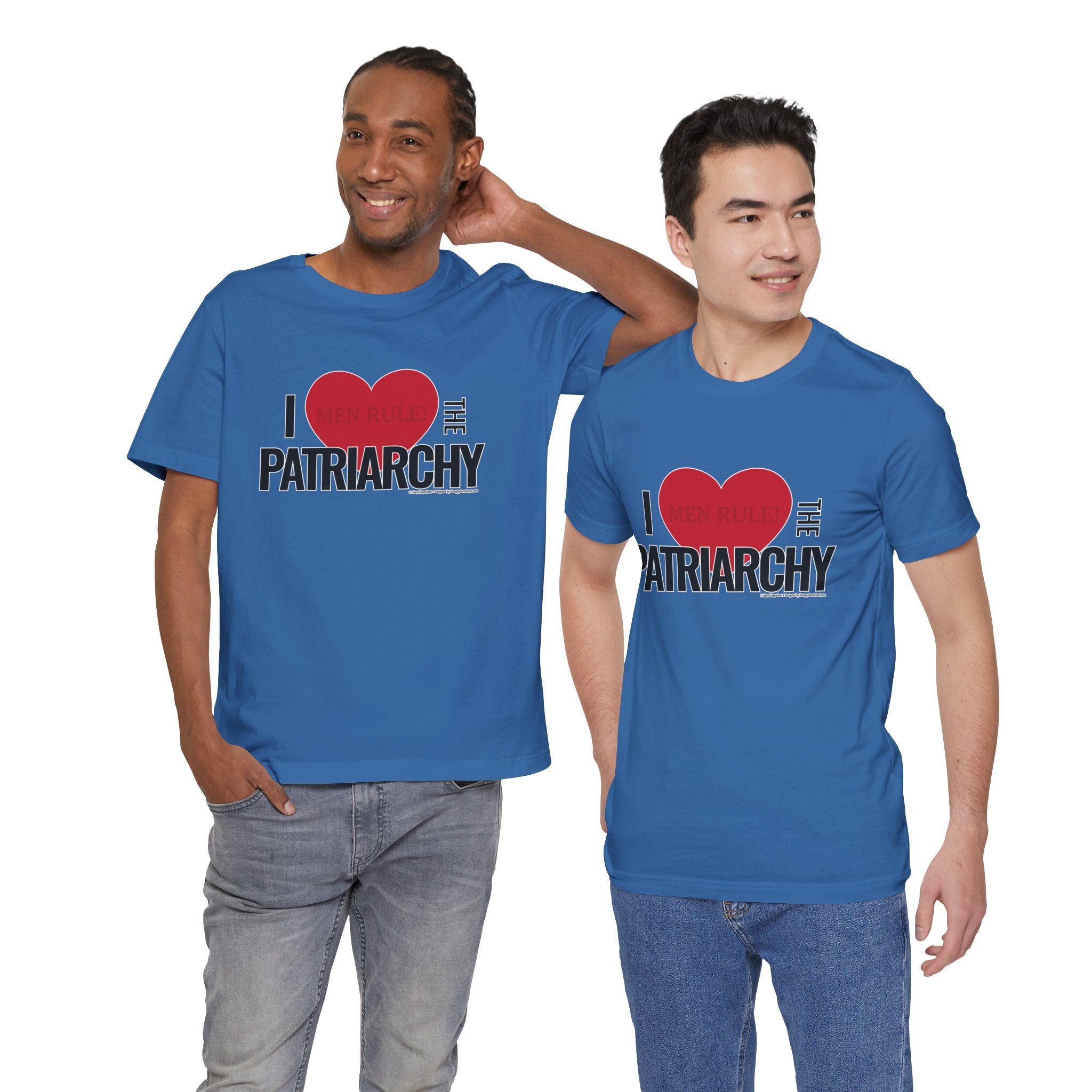 I Love The Patriarchy - Unisex Soft Cotton Short Sleeve T-Shirt