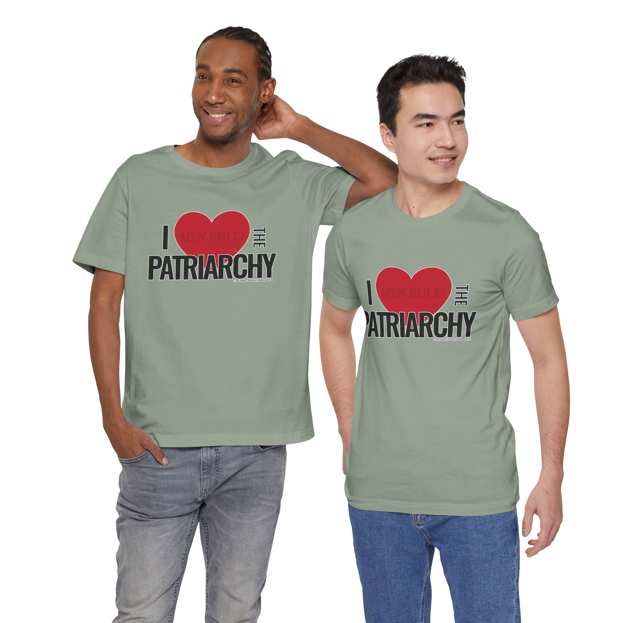 I Love The Patriarchy - Unisex Soft Cotton Short Sleeve T-Shirt