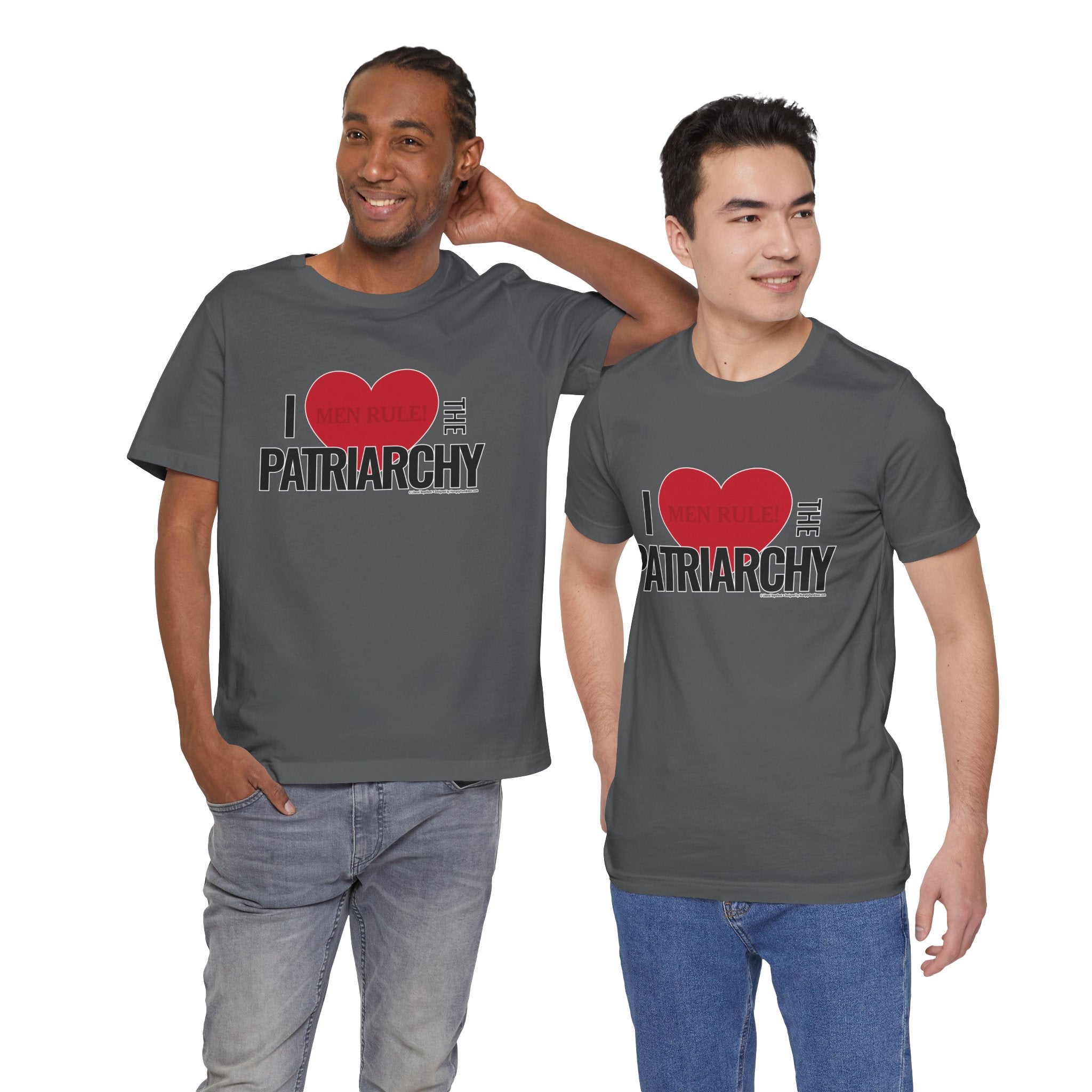 I Love The Patriarchy - Unisex Soft Cotton Short Sleeve T-Shirt