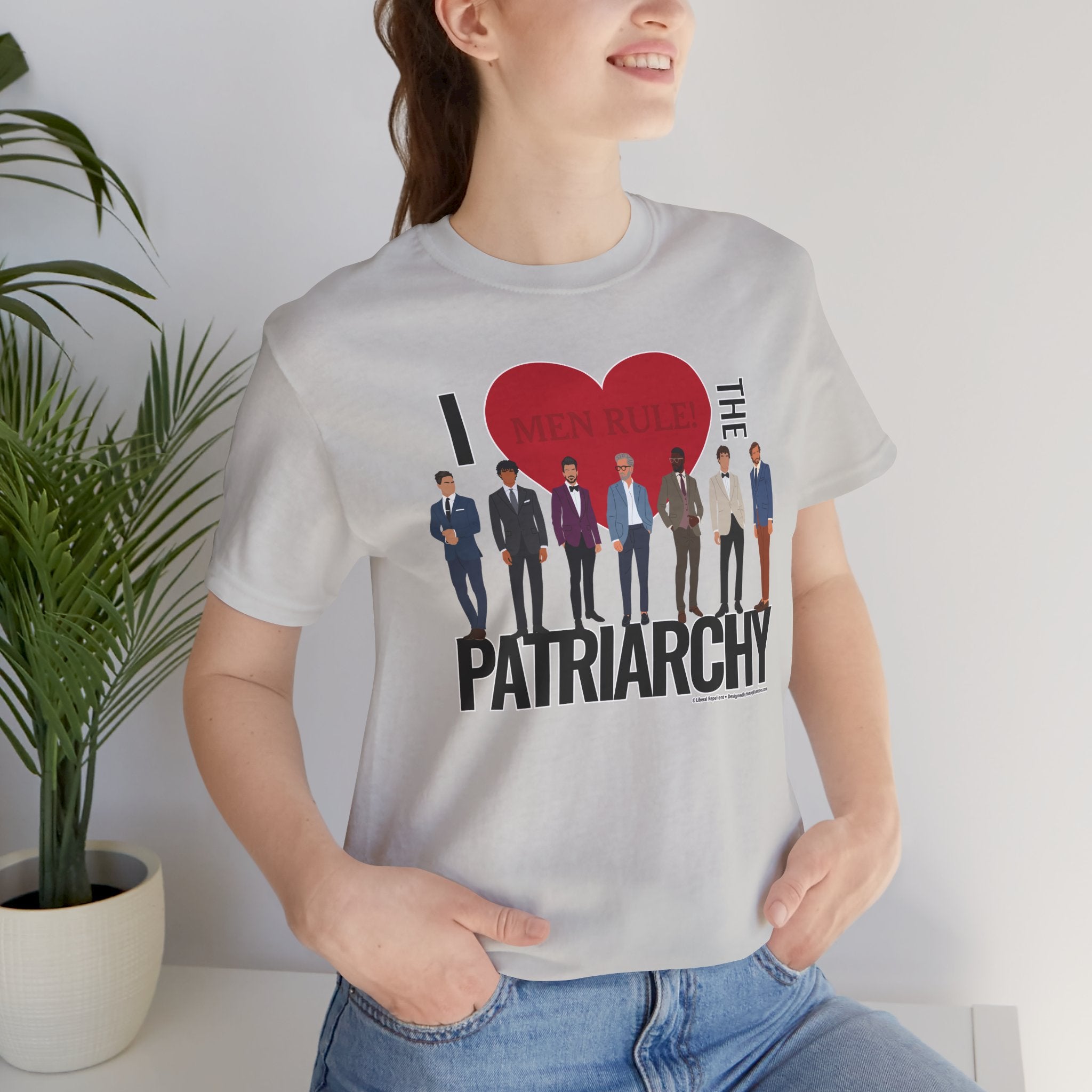I Love The Patriarchy (The Good 'Ol Boys Edition) - Unisex Soft Cotton Short Sleeve T-Shirt