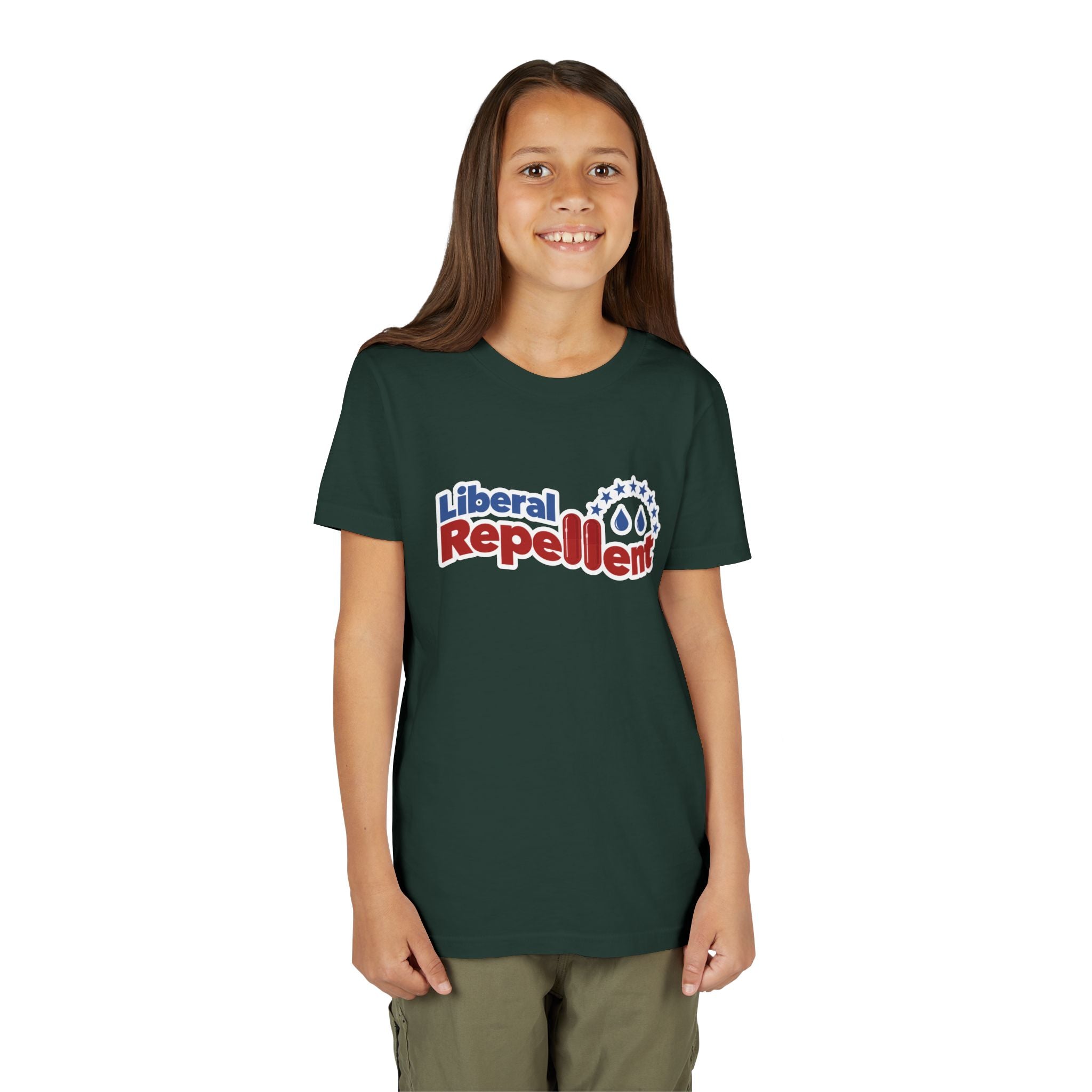 Liberal Repellent - Youth Soft Cotton Short Sleeve T-Shirt