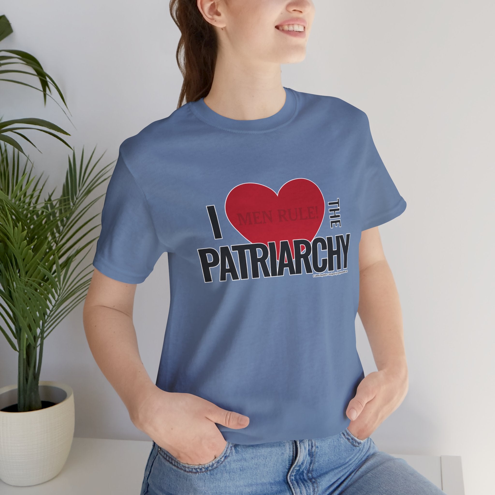 I Love The Patriarchy - Unisex Soft Cotton Short Sleeve T-Shirt