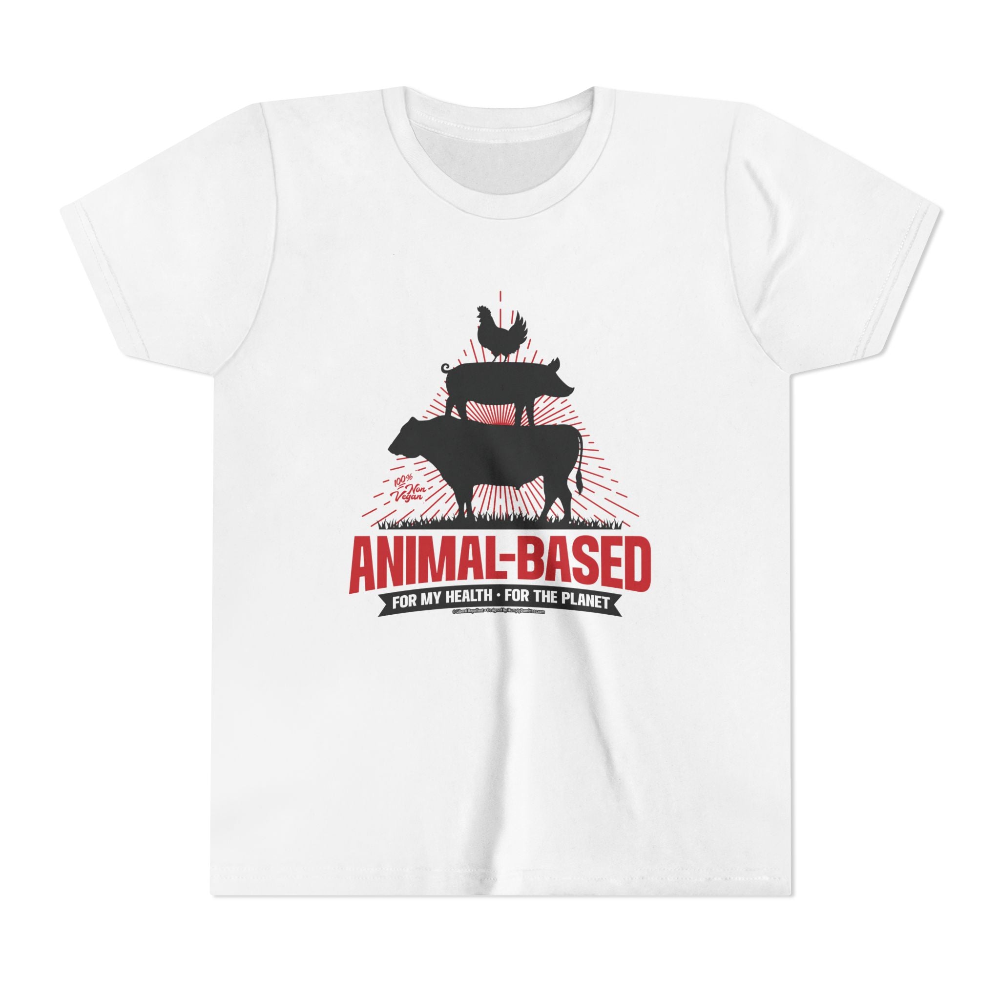 Animal Based - Youth Soft Cotton Short Sleeve T-Shirt