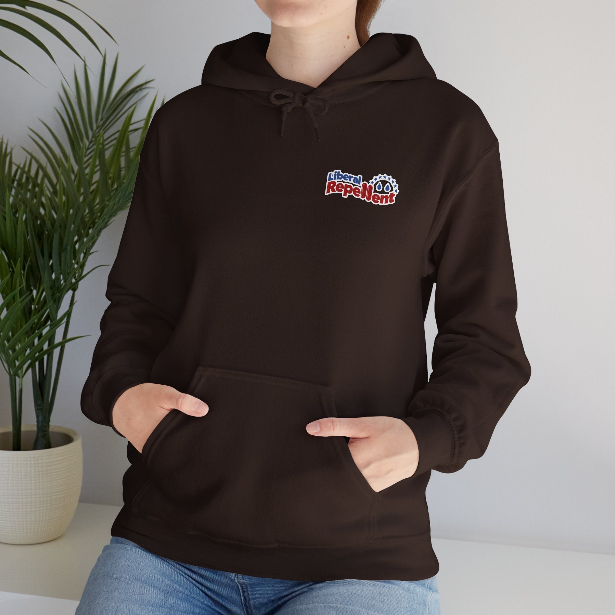 Liberal Repellent - Unisex Heavy Blend™ Hooded Sweatshirt