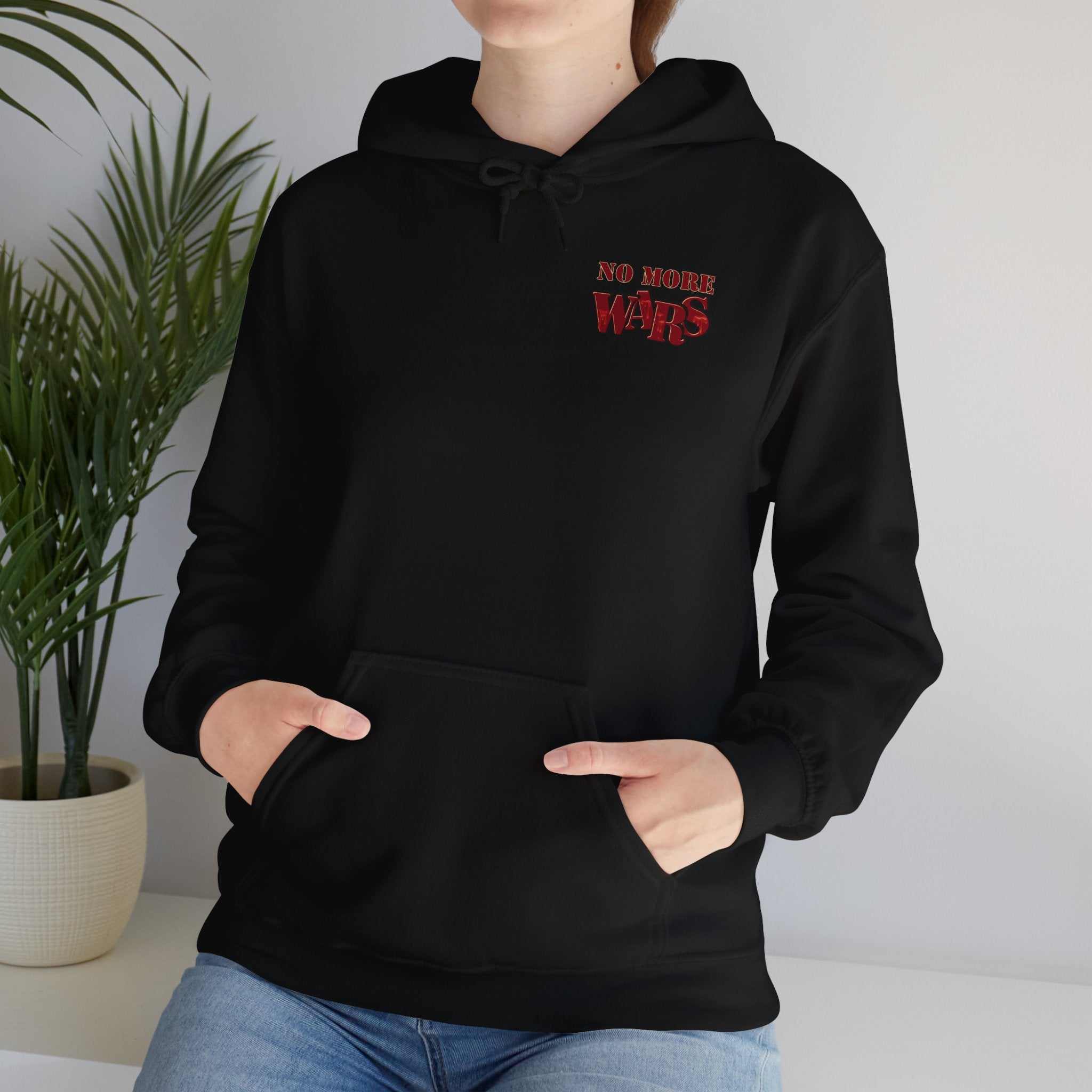 No More Wars for the Synagogue of Satan - Unisex Heavy Blend™ Hooded Sweatshirt