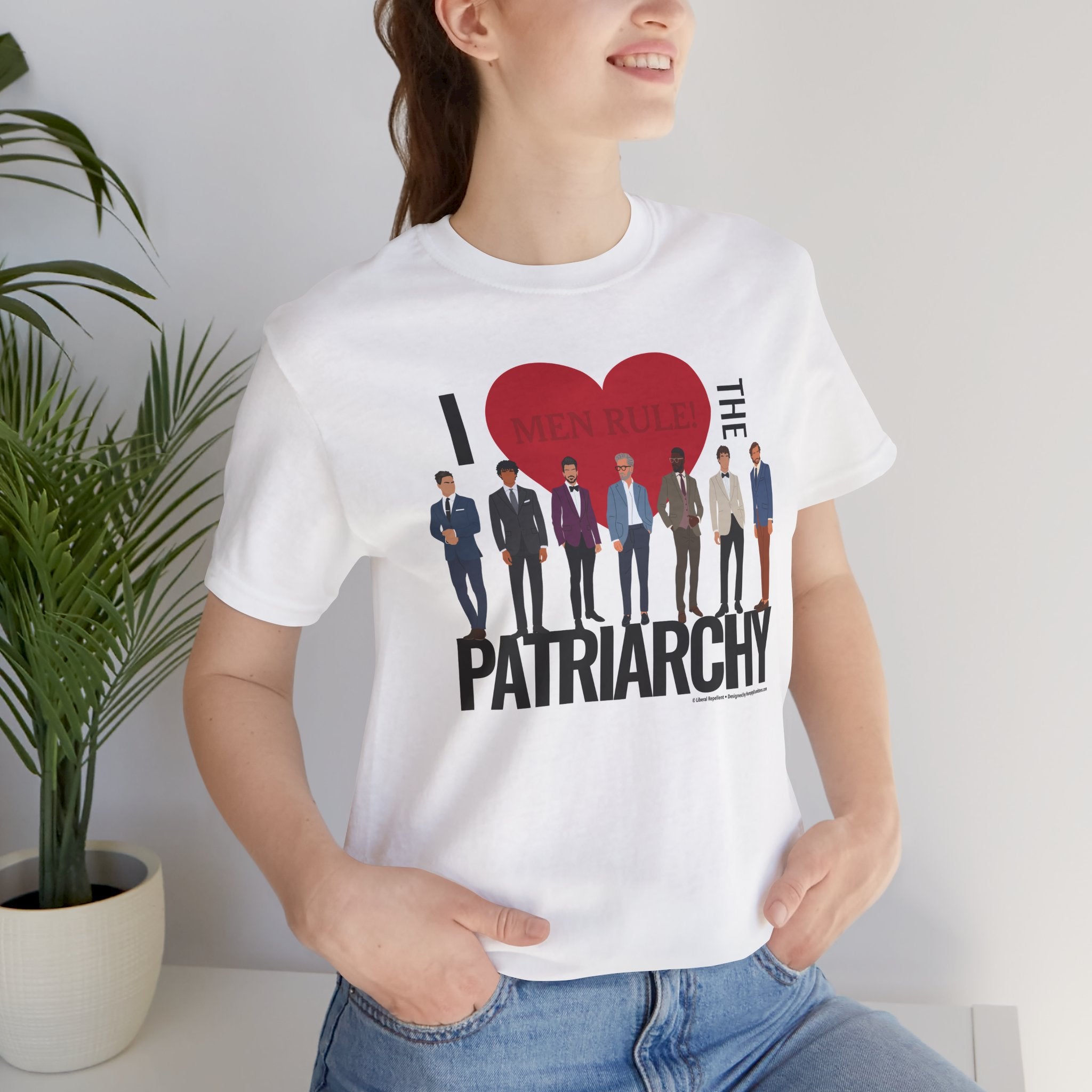 I Love The Patriarchy (The Good 'Ol Boys Edition) - Unisex Soft Cotton Short Sleeve T-Shirt