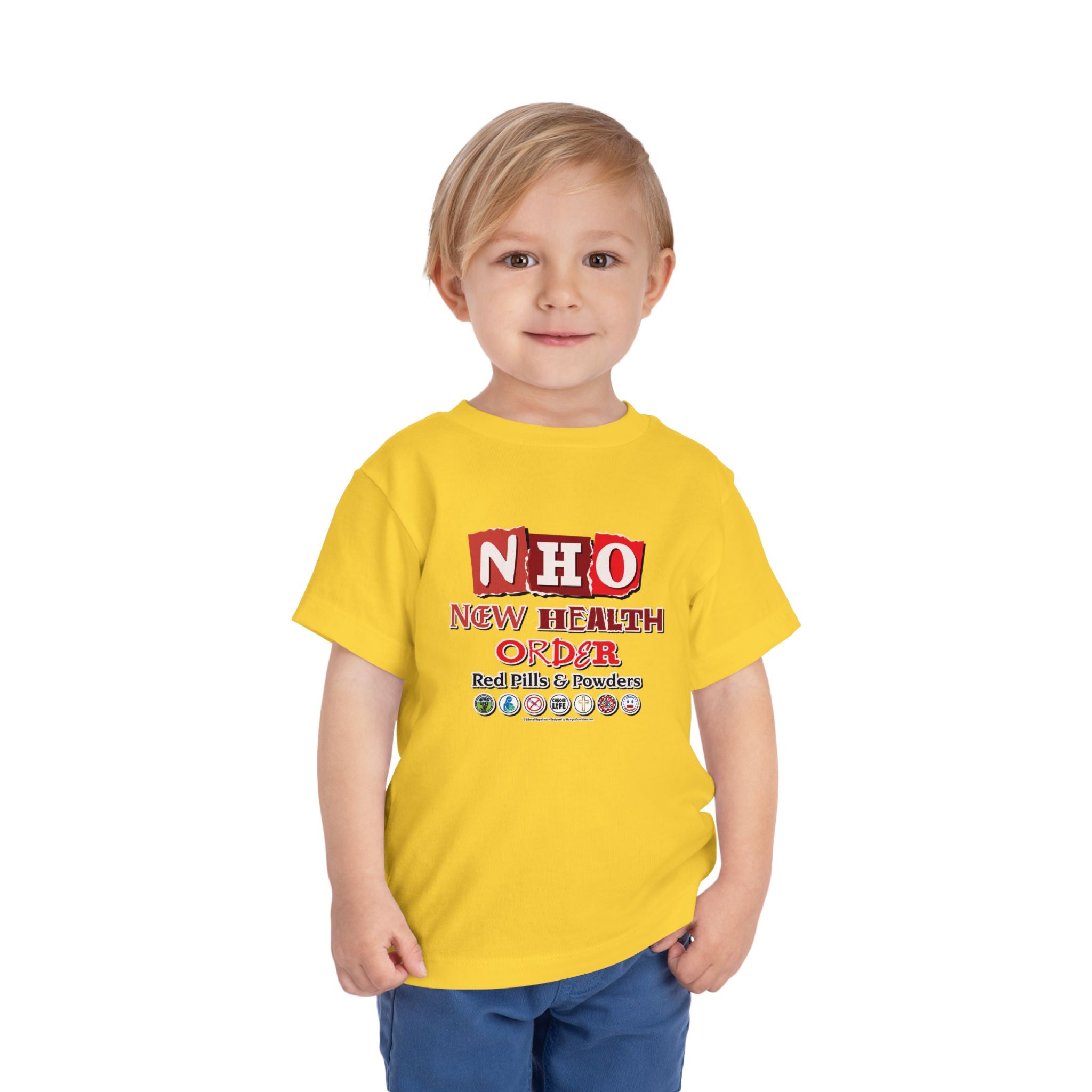 New Health Order - Toddler Soft Cotton Short Sleeve T-Shirt