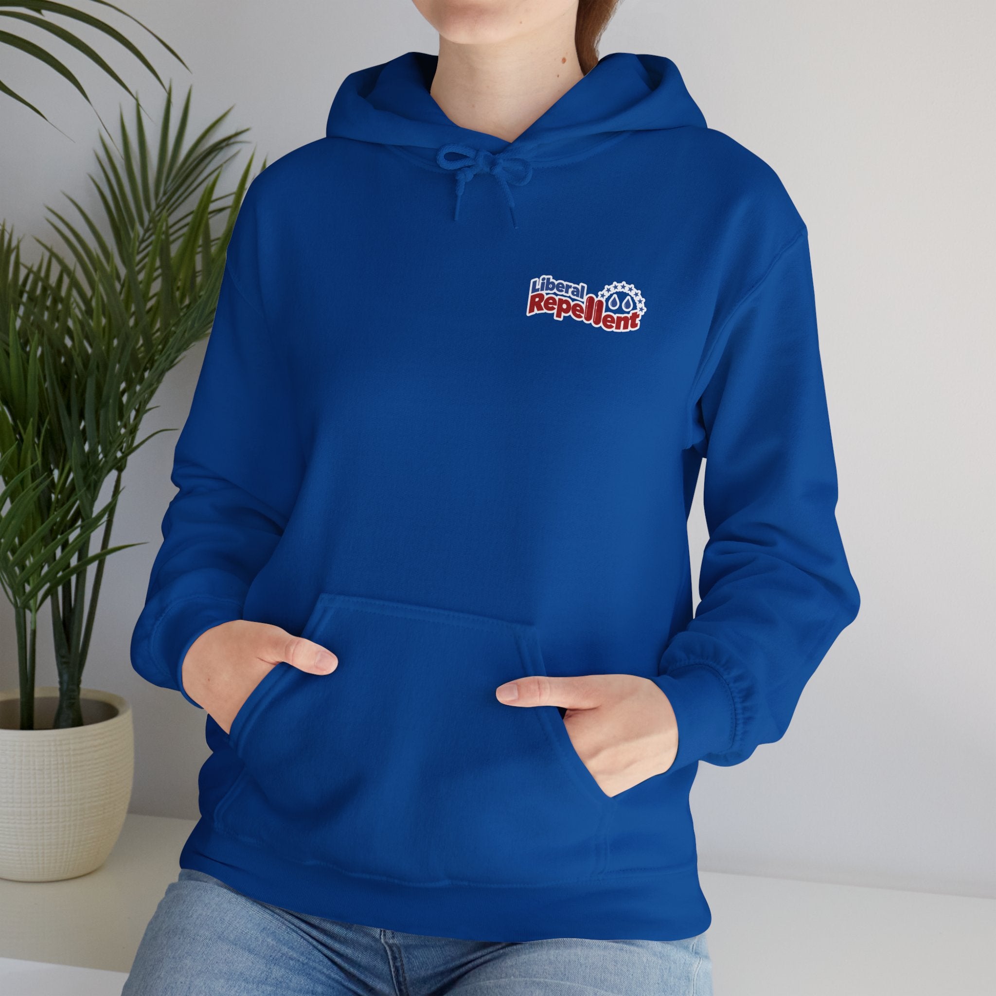 Liberal Repellent - Unisex Heavy Blend™ Hooded Sweatshirt