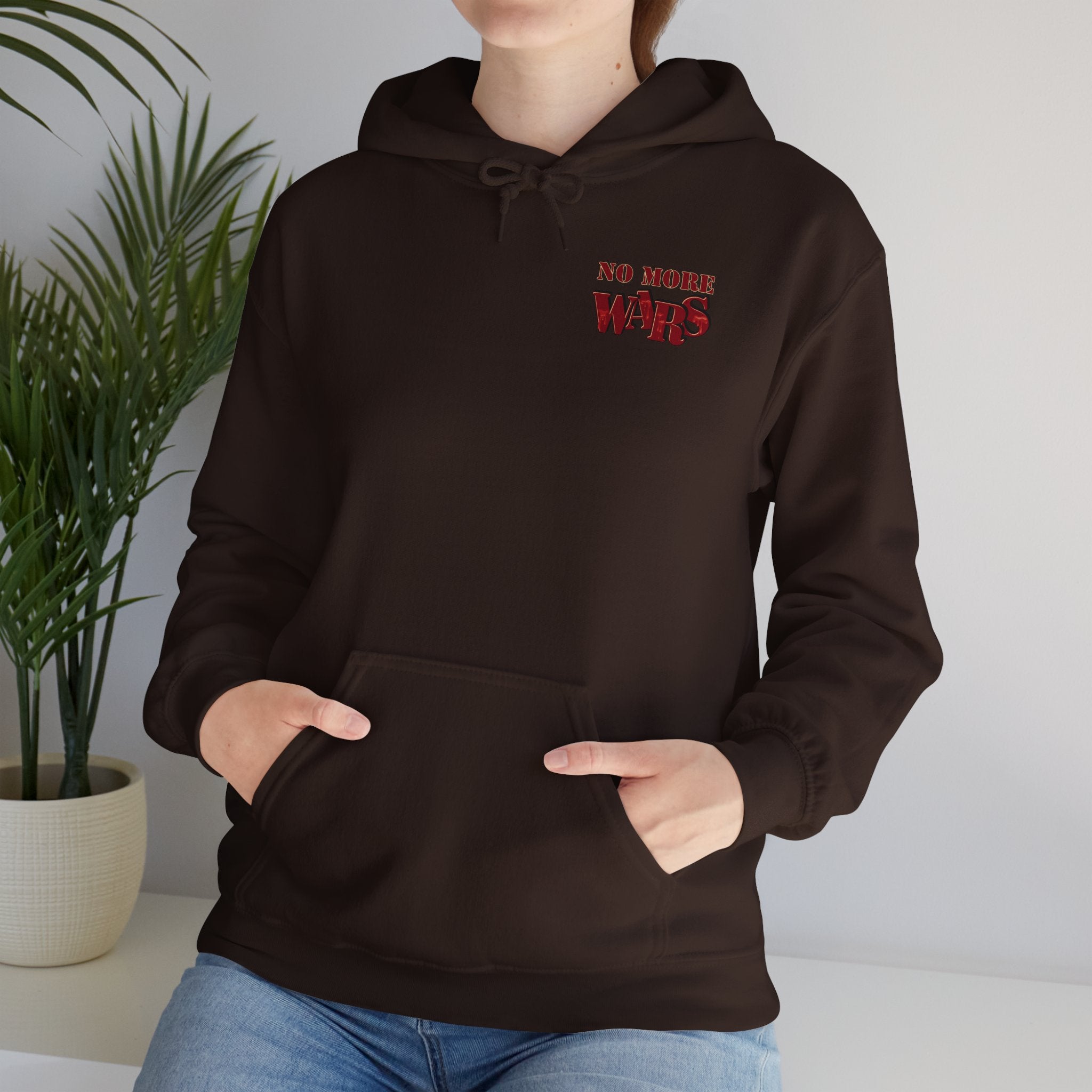No More Wars for the Synagogue of Satan - Unisex Heavy Blend™ Hooded Sweatshirt