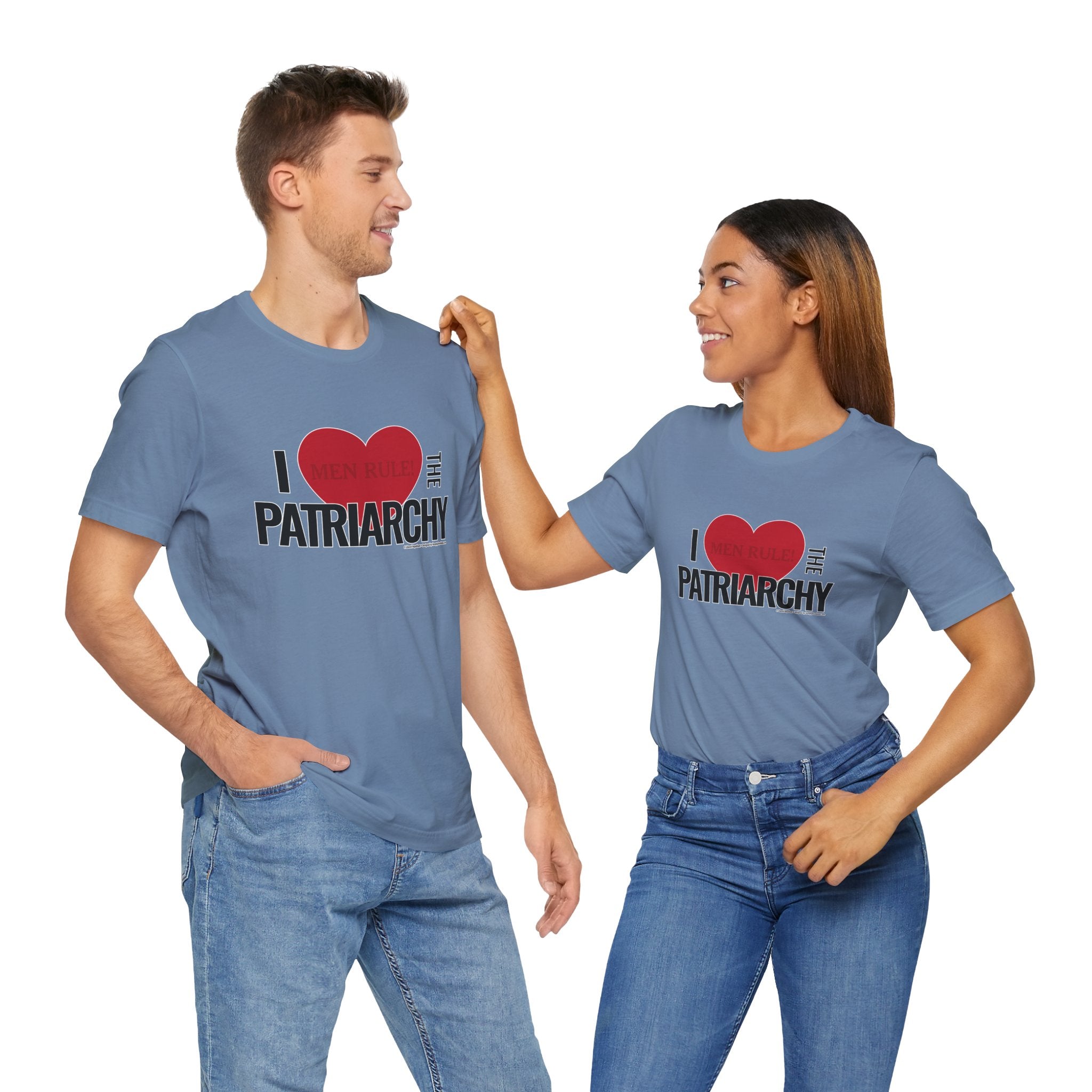 I Love The Patriarchy - Unisex Soft Cotton Short Sleeve T-Shirt