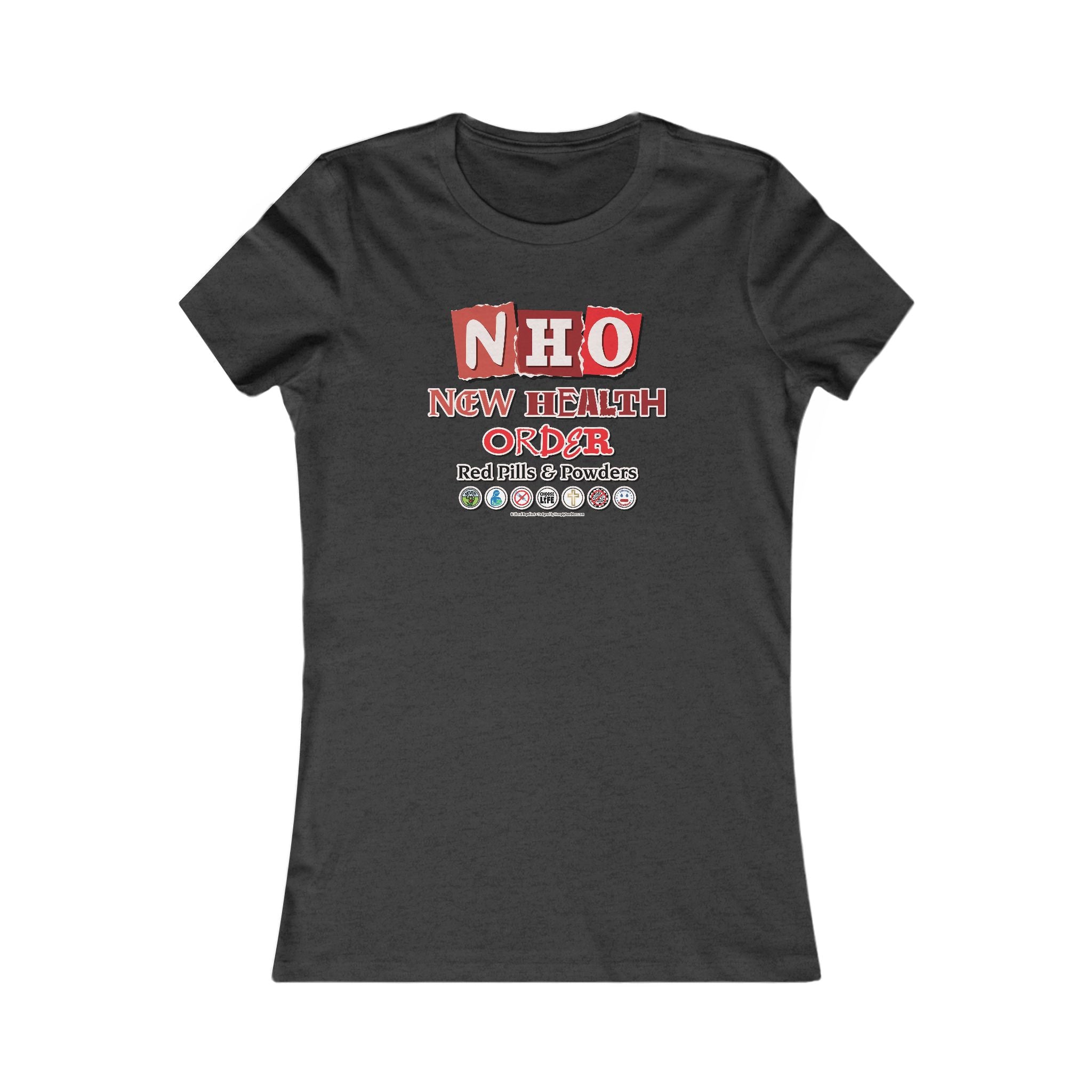 New Health Order - Ladies Soft Cotton Cap Sleeve T-Shirt