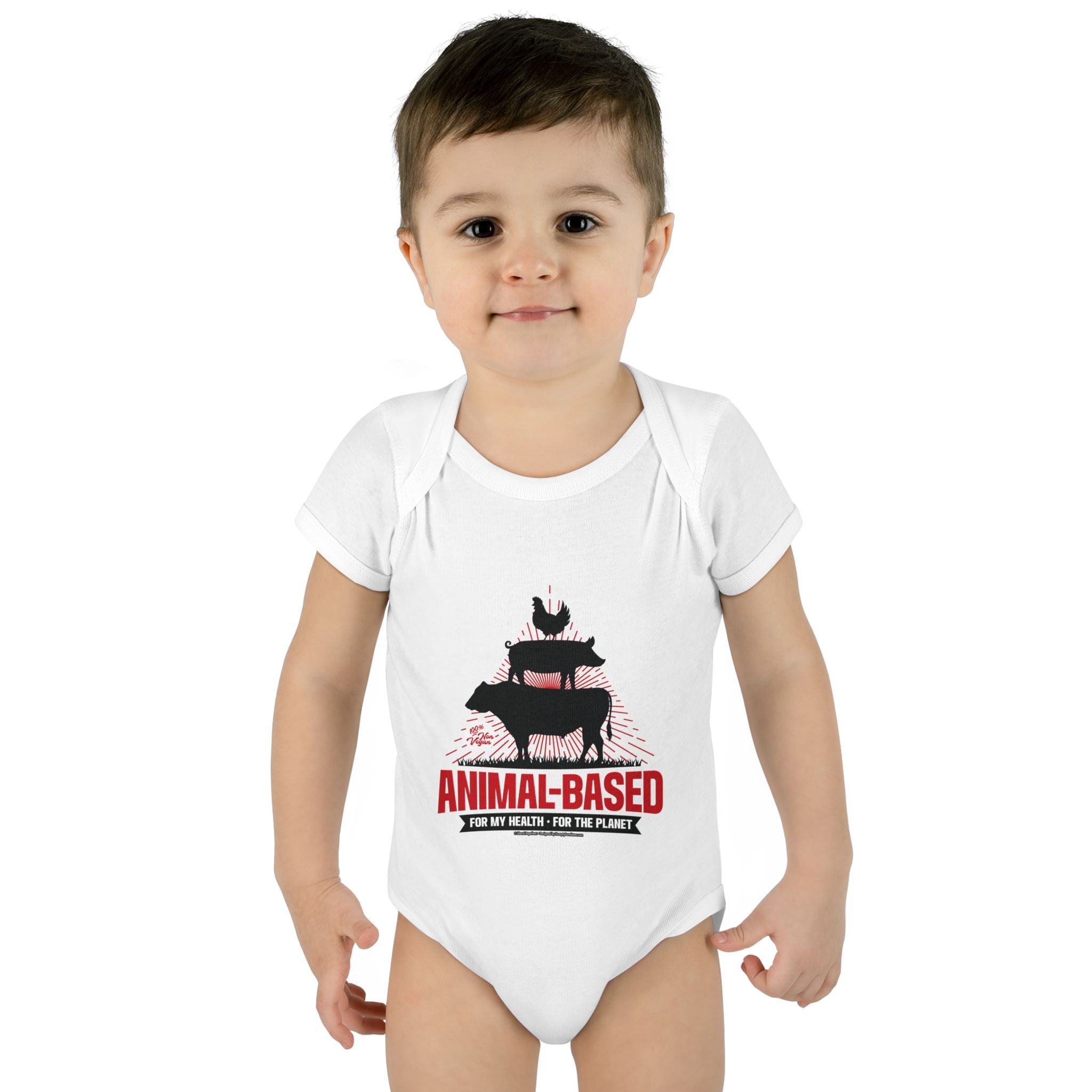 Animal Based - Infant Soft Cotton Onsie Bodysuit