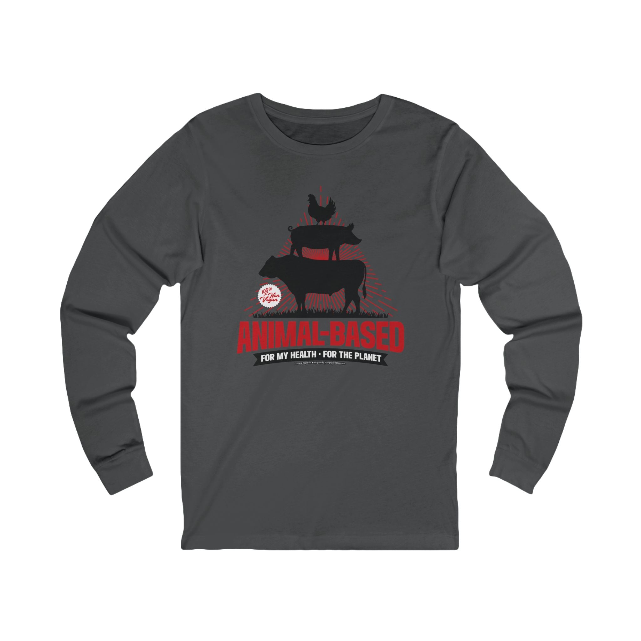 Animal Based - Unisex Soft Cotton Long Sleeve T-Shirt