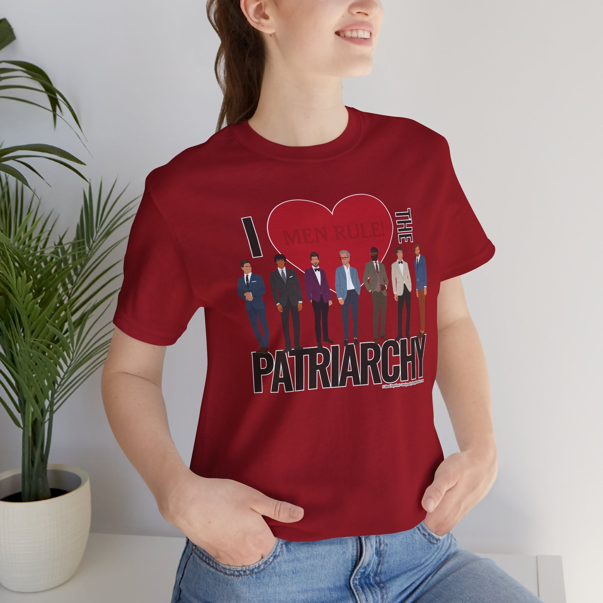 I Love The Patriarchy (The Good 'Ol Boys Edition) - Unisex Soft Cotton Short Sleeve T-Shirt
