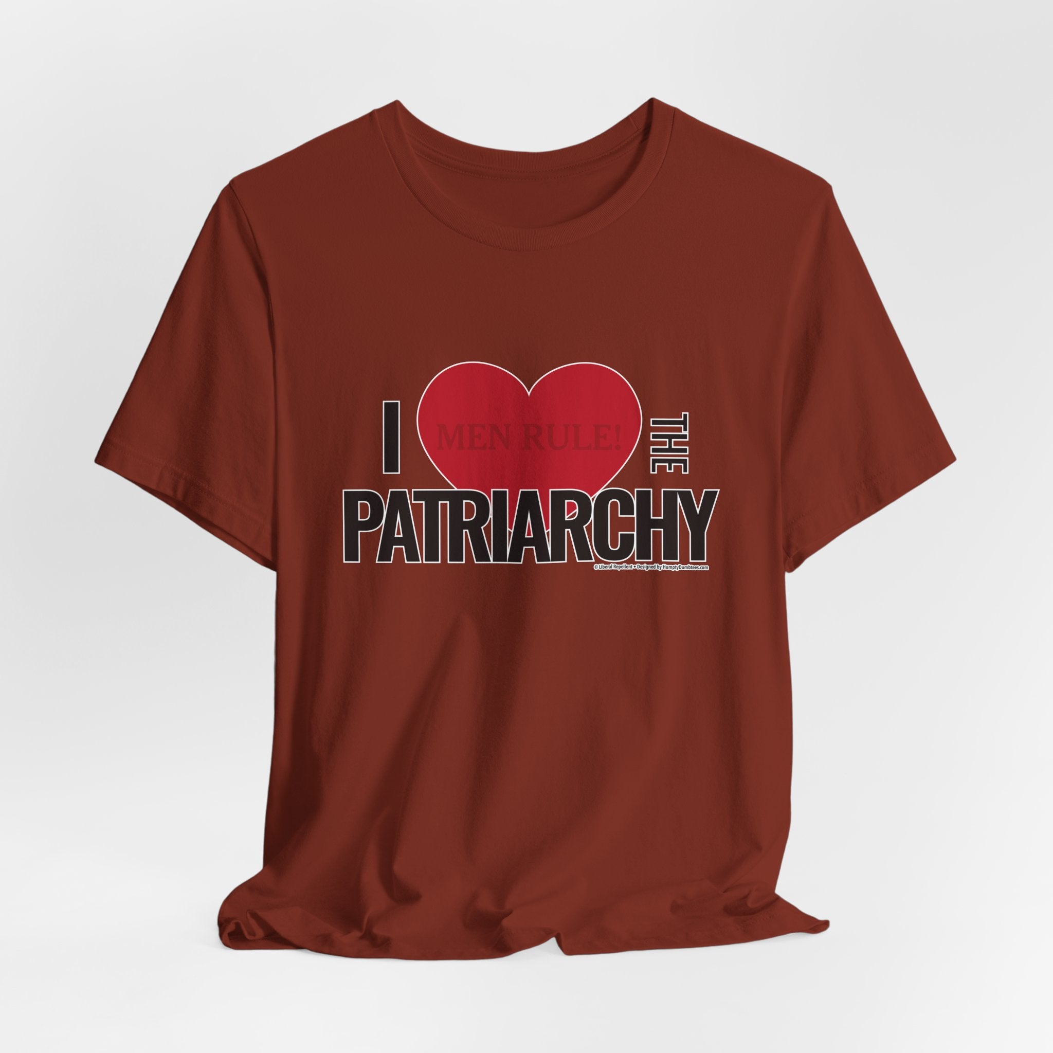 I Love The Patriarchy - Unisex Soft Cotton Short Sleeve T-Shirt