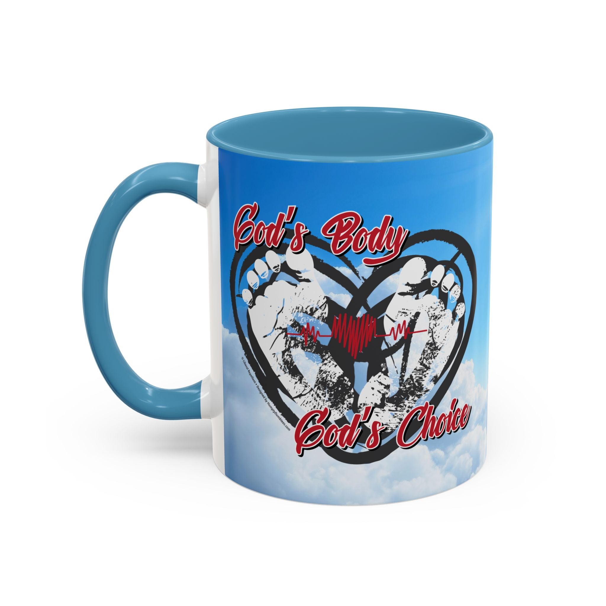 God's Body, God's Choice - 11 & 15oz Ceramic Coffee Mug