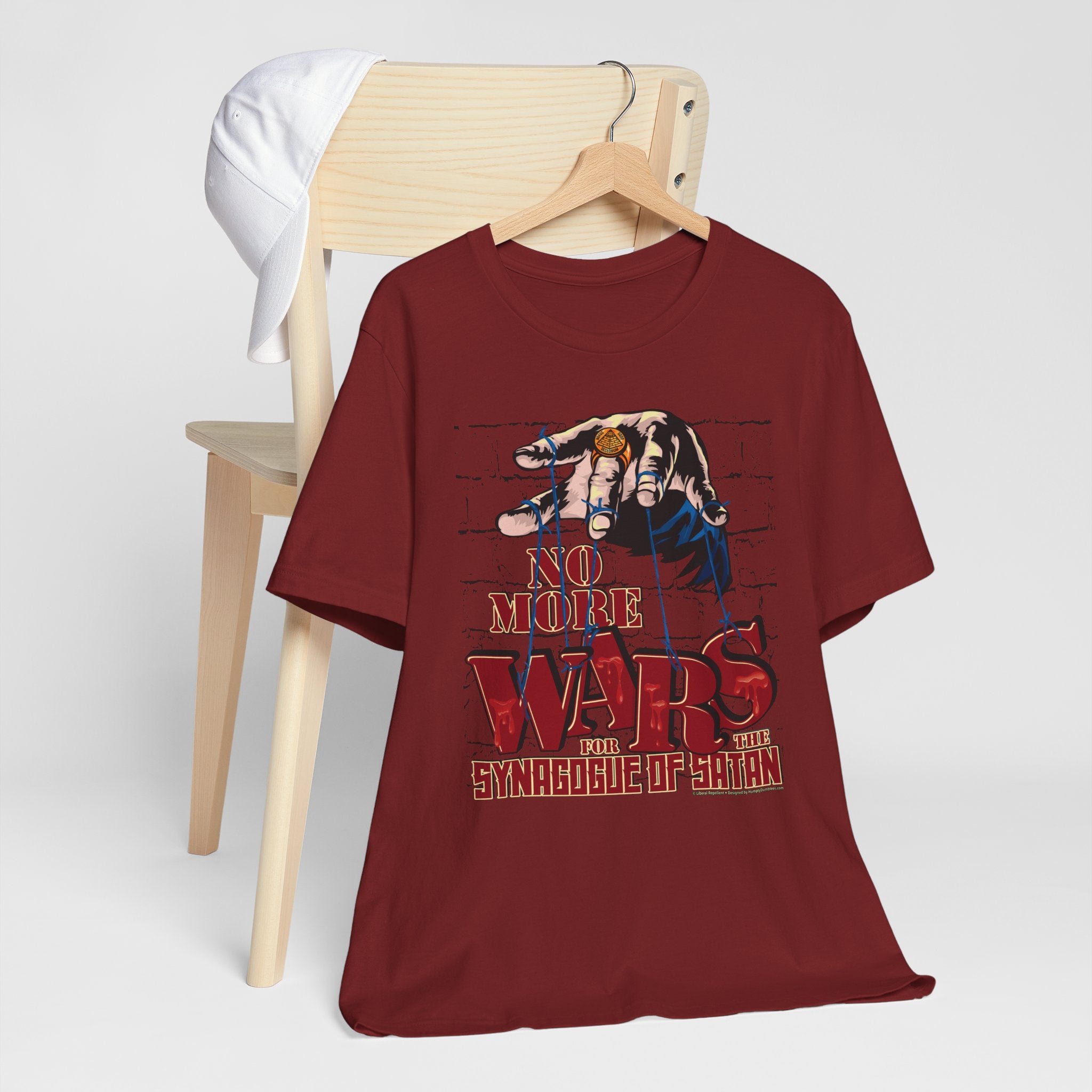 No More Wars for the Synagogue of Satan - Unisex Soft Cotton Short Sleeve T-Shirt