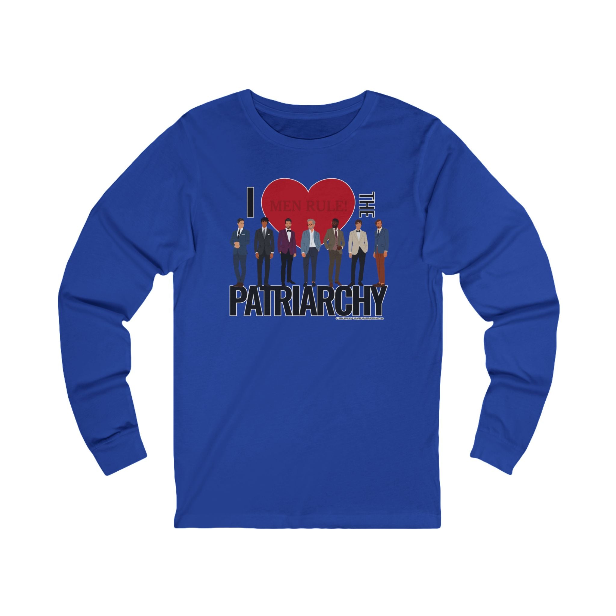 I Love The Patriarchy (The Good 'Ol Boys Club Edition) - Unisex Soft Cotton Long Sleeve T-Shirt