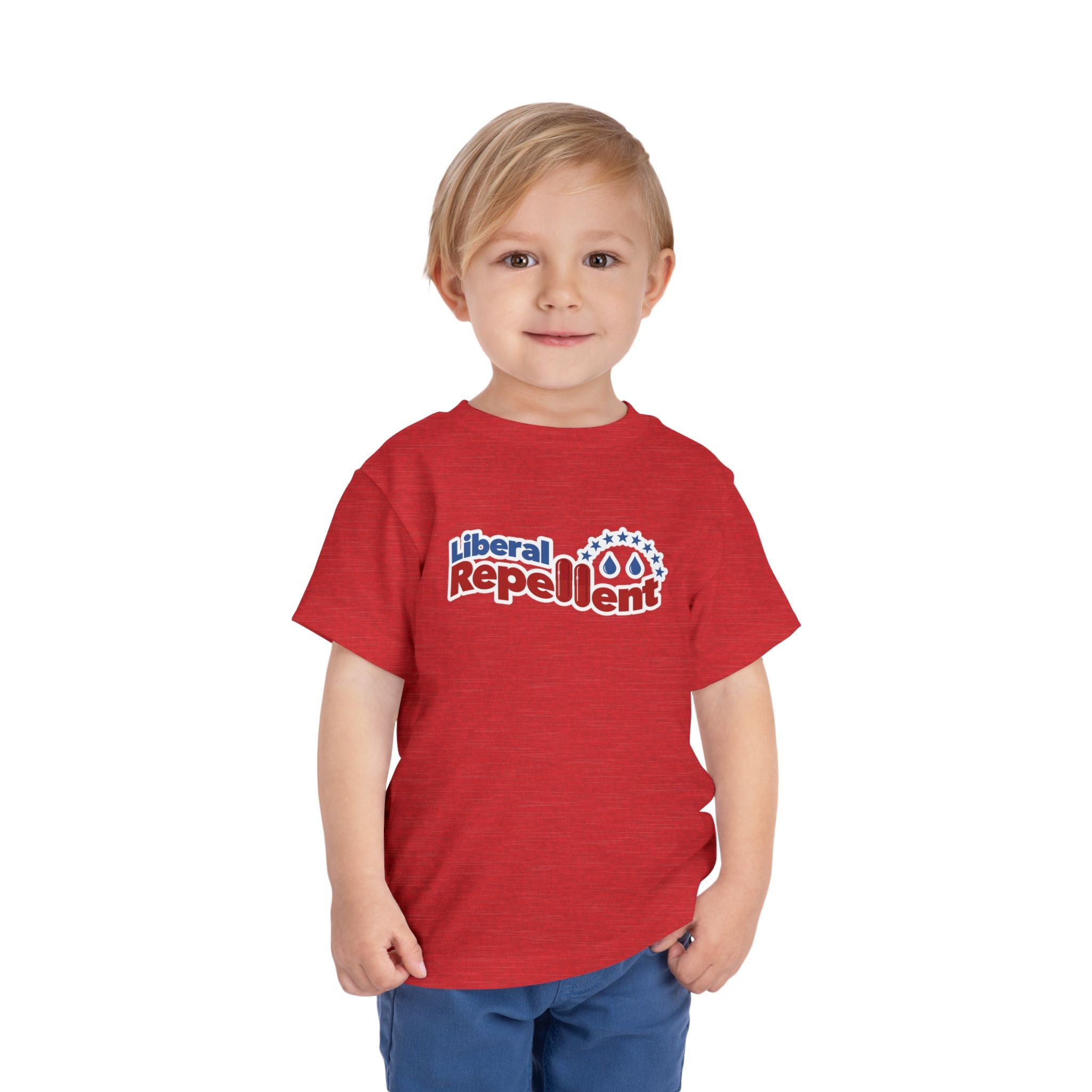 Liberal Repellent - Toddler Soft Cotton Short Sleeve T-Shirt