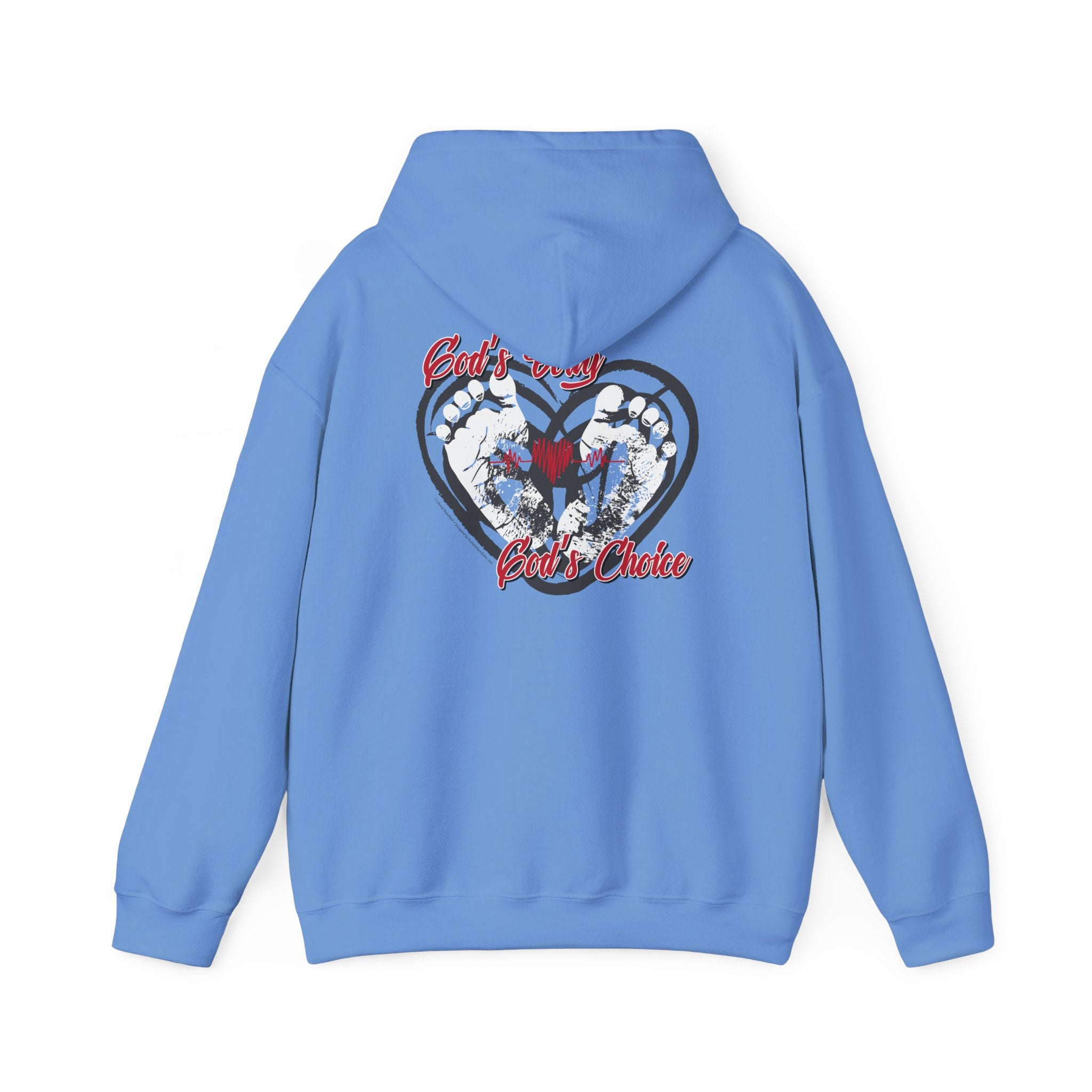 God's Body, God's Choice - Unisex Heavy Blend™ Hooded Sweatshirt