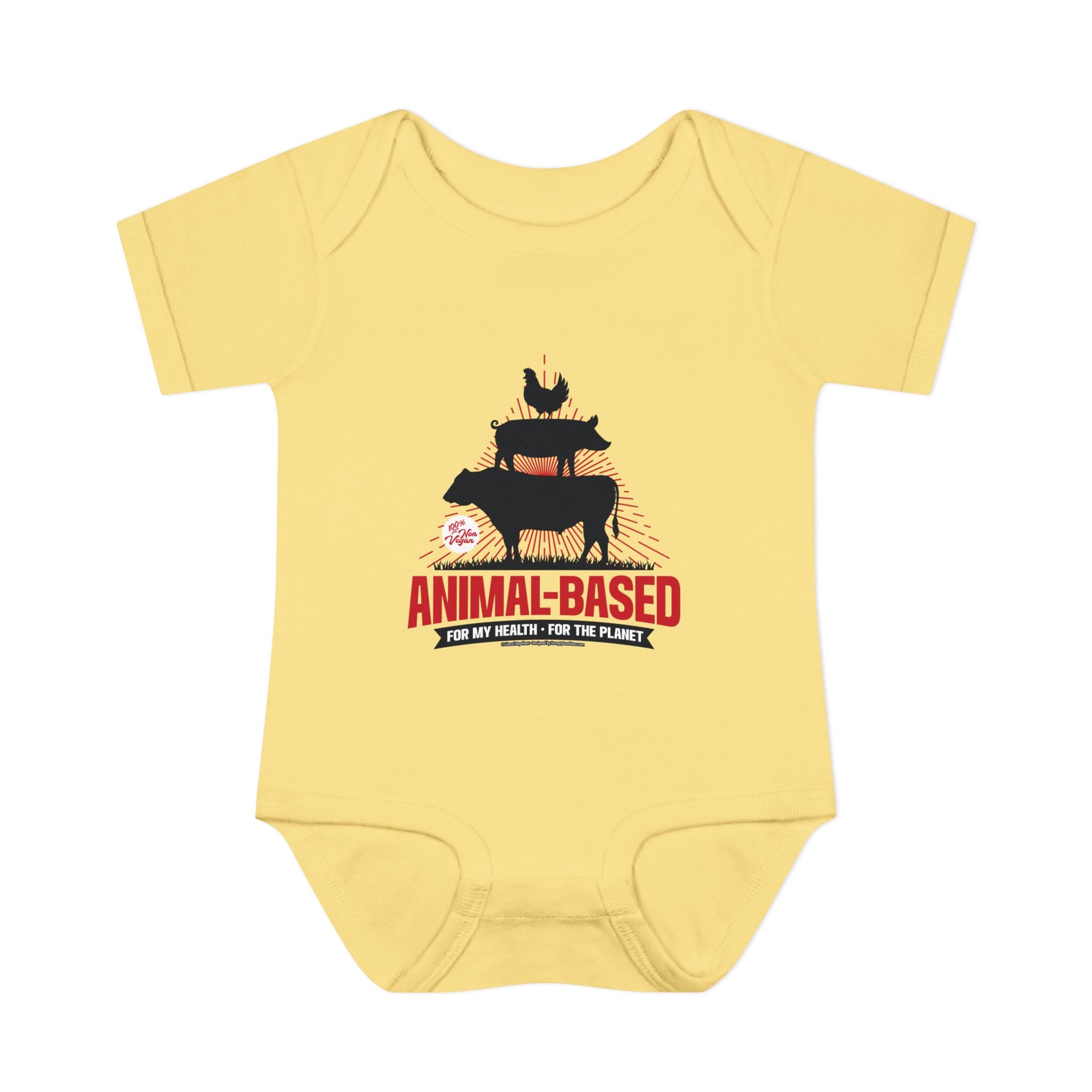Animal Based - Infant Soft Cotton Onsie Bodysuit