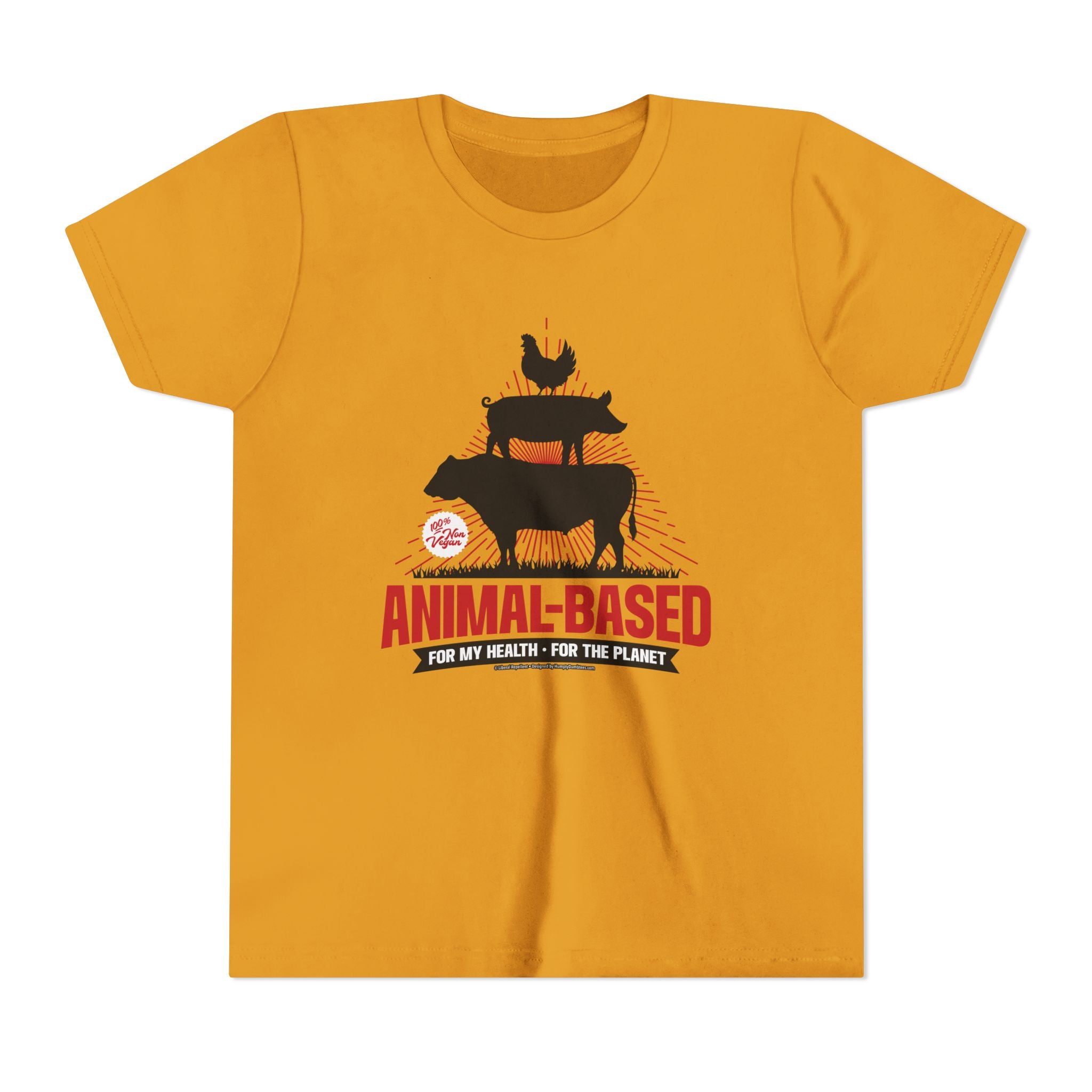 Animal Based - Youth Soft Cotton Short Sleeve T-Shirt
