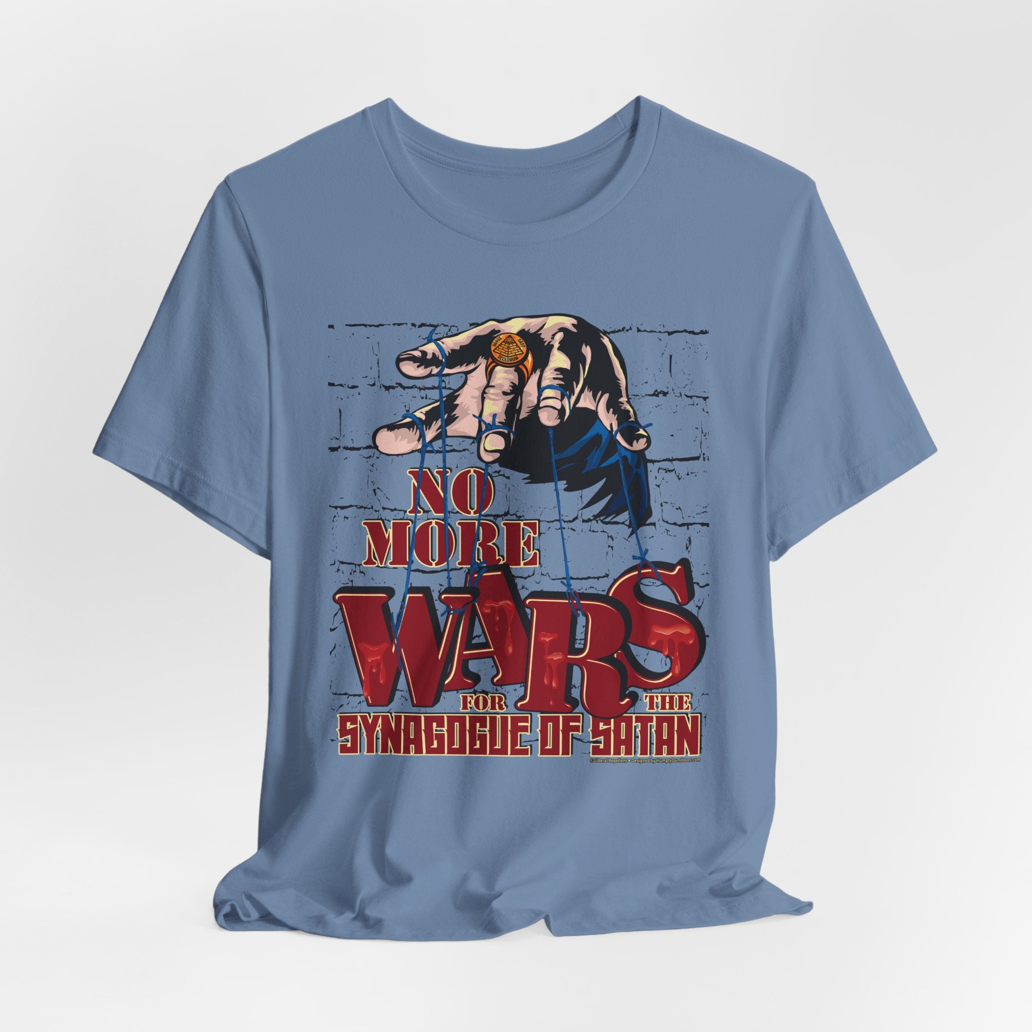 No More Wars for the Synagogue of Satan - Unisex Soft Cotton Short Sleeve T-Shirt