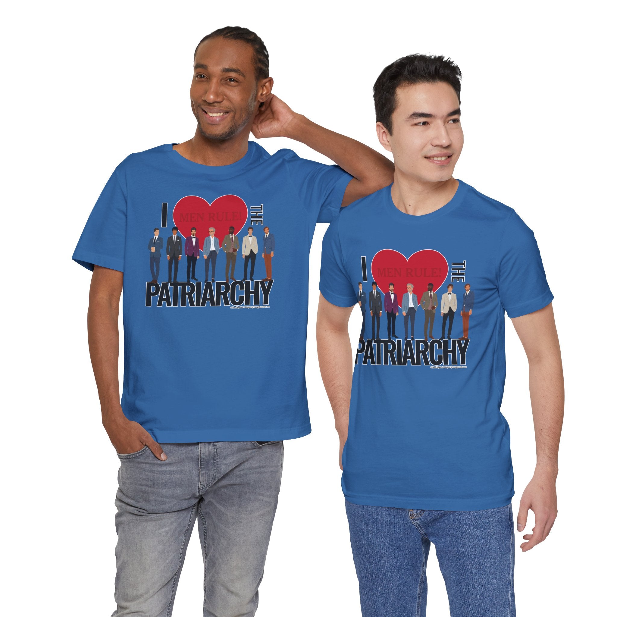 I Love The Patriarchy (The Good 'Ol Boys Edition) - Unisex Soft Cotton Short Sleeve T-Shirt