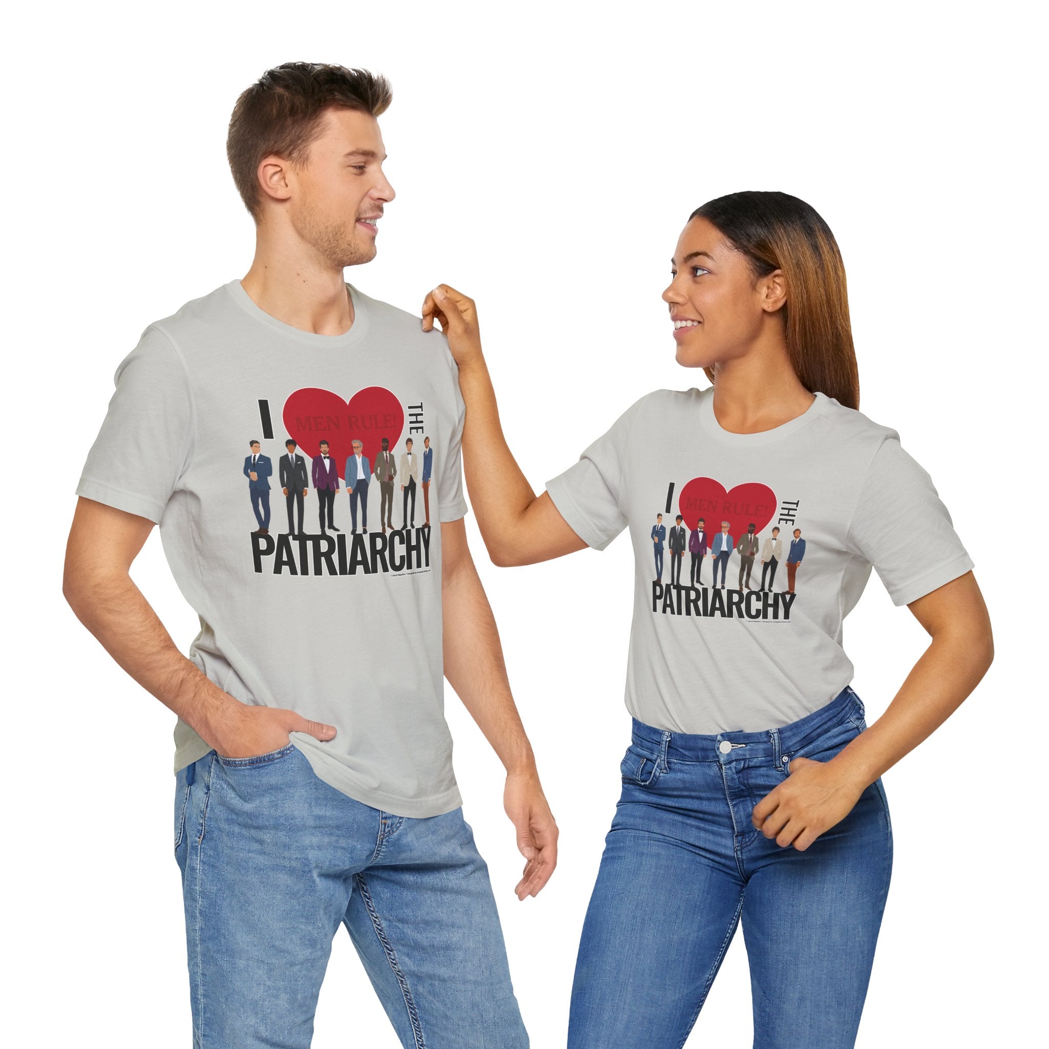 I Love The Patriarchy (The Good 'Ol Boys Edition) - Unisex Soft Cotton Short Sleeve T-Shirt