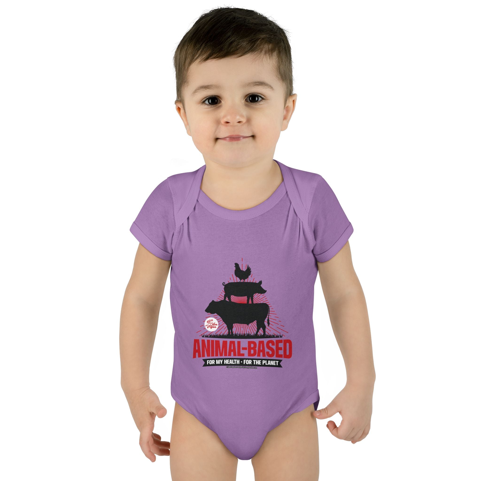 Animal Based - Infant Soft Cotton Onsie Bodysuit