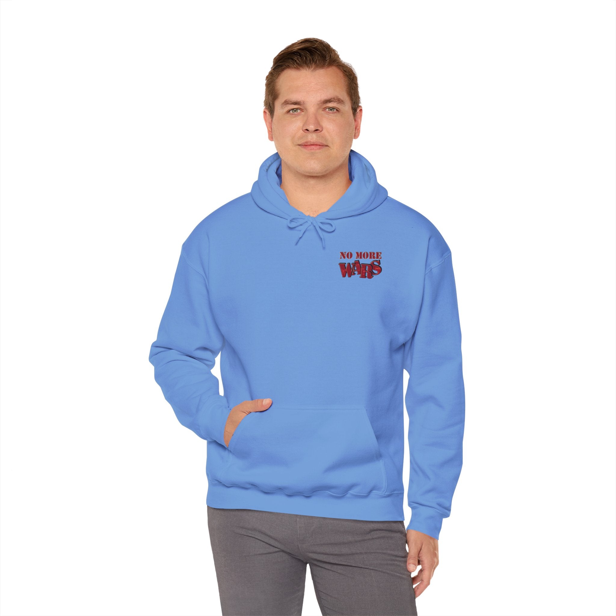 No More Wars for the Synagogue of Satan - Unisex Heavy Blend™ Hooded Sweatshirt