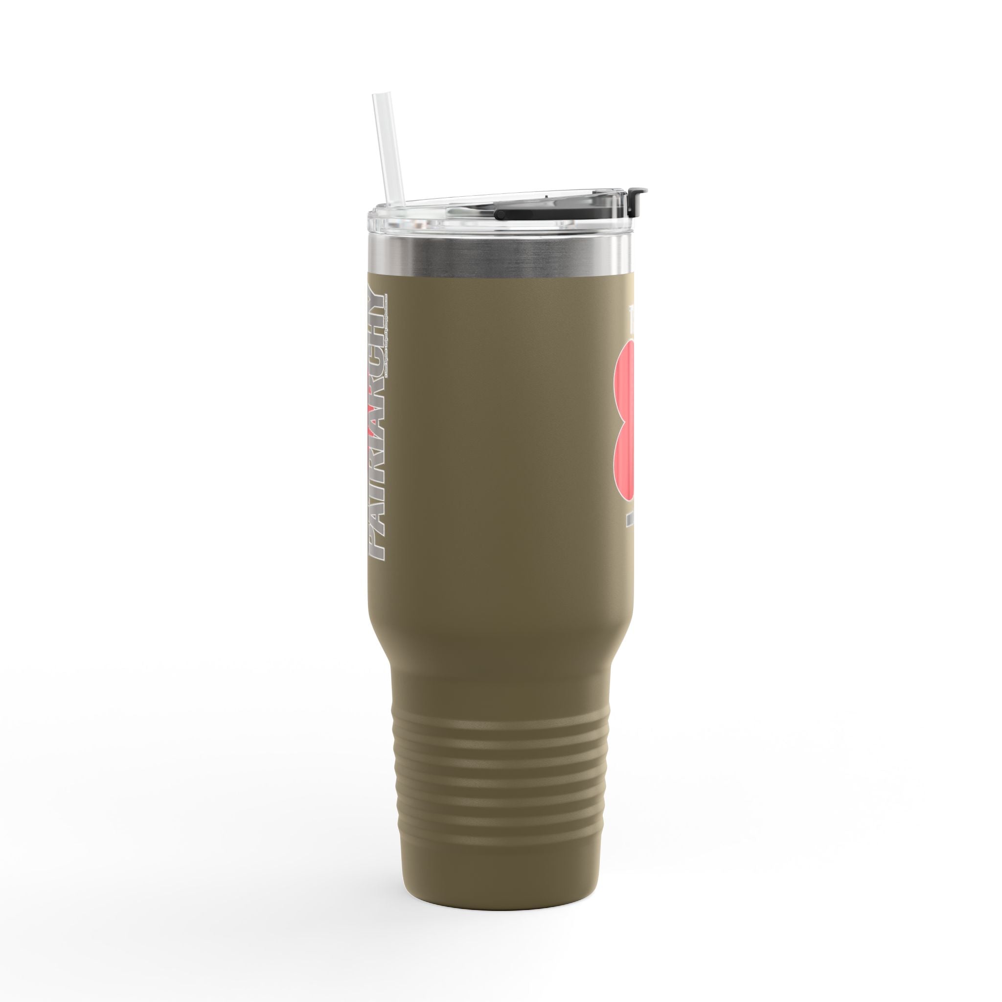 I Heart the Patriarchy - 40oz Insulated Travel Mug