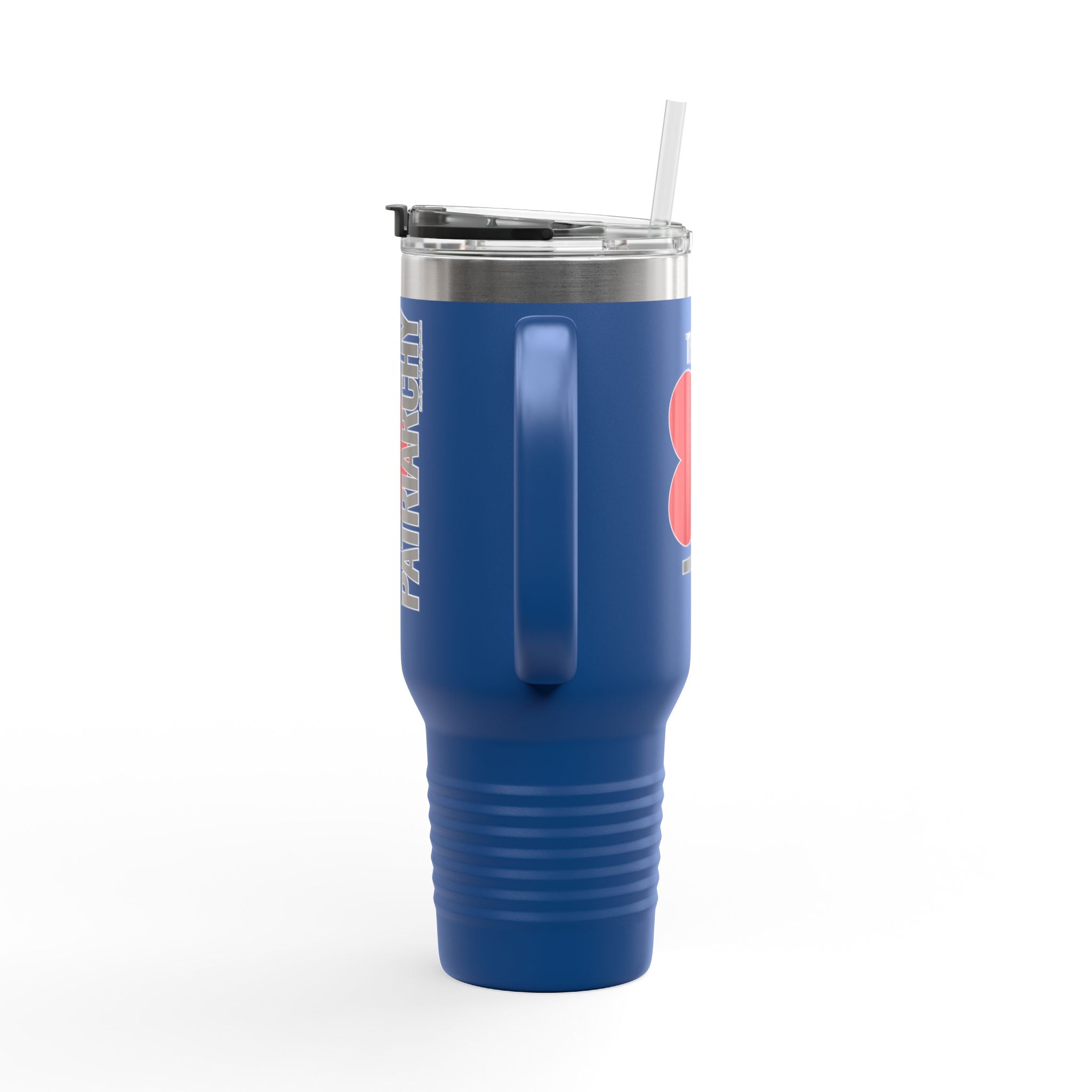 I Heart the Patriarchy - 40oz Insulated Travel Mug