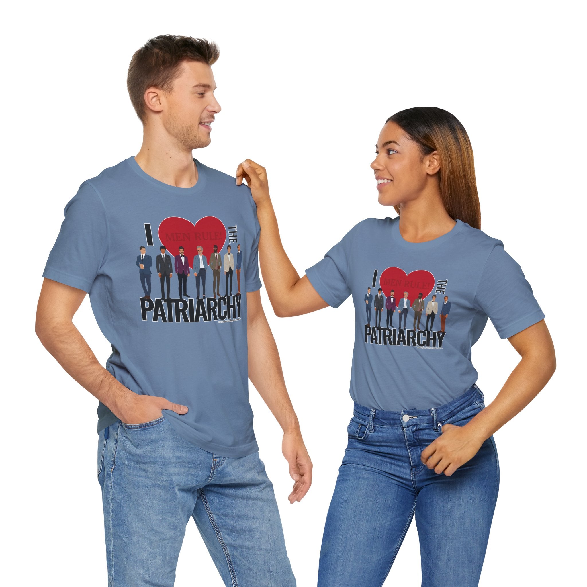 I Love The Patriarchy (The Good 'Ol Boys Edition) - Unisex Soft Cotton Short Sleeve T-Shirt