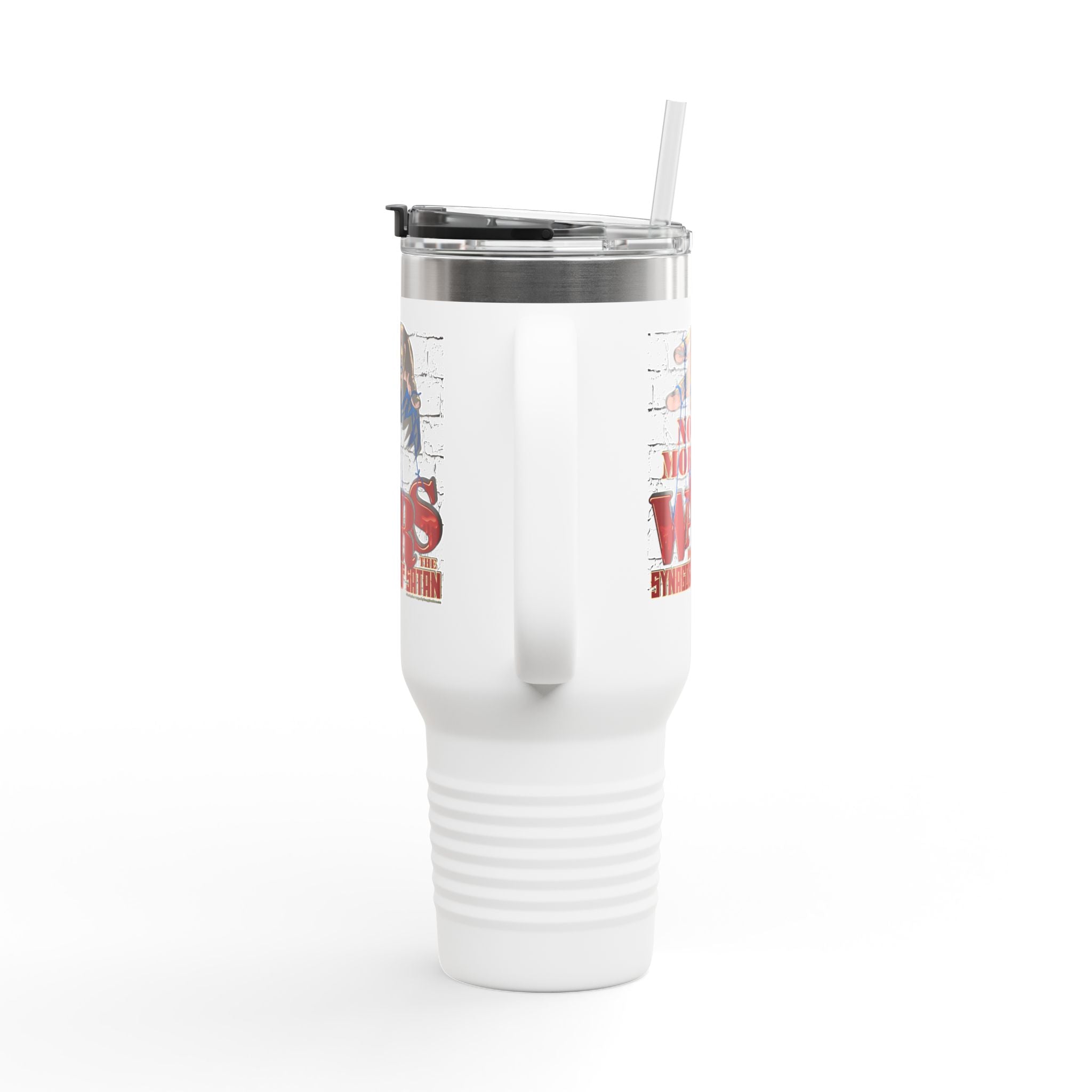 No More Wars for the Synagogue of Satan - 40oz Insulated Travel Mug