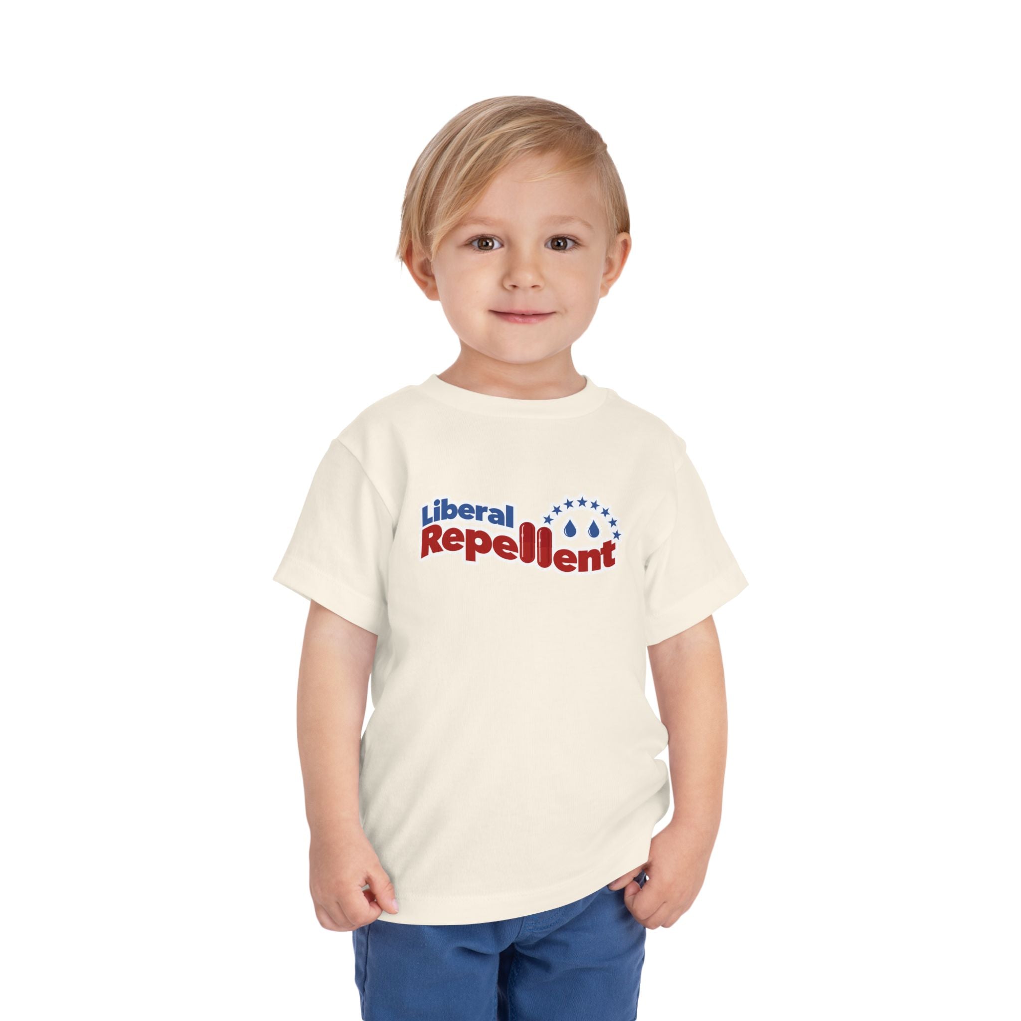 Liberal Repellent - Toddler Soft Cotton Short Sleeve T-Shirt