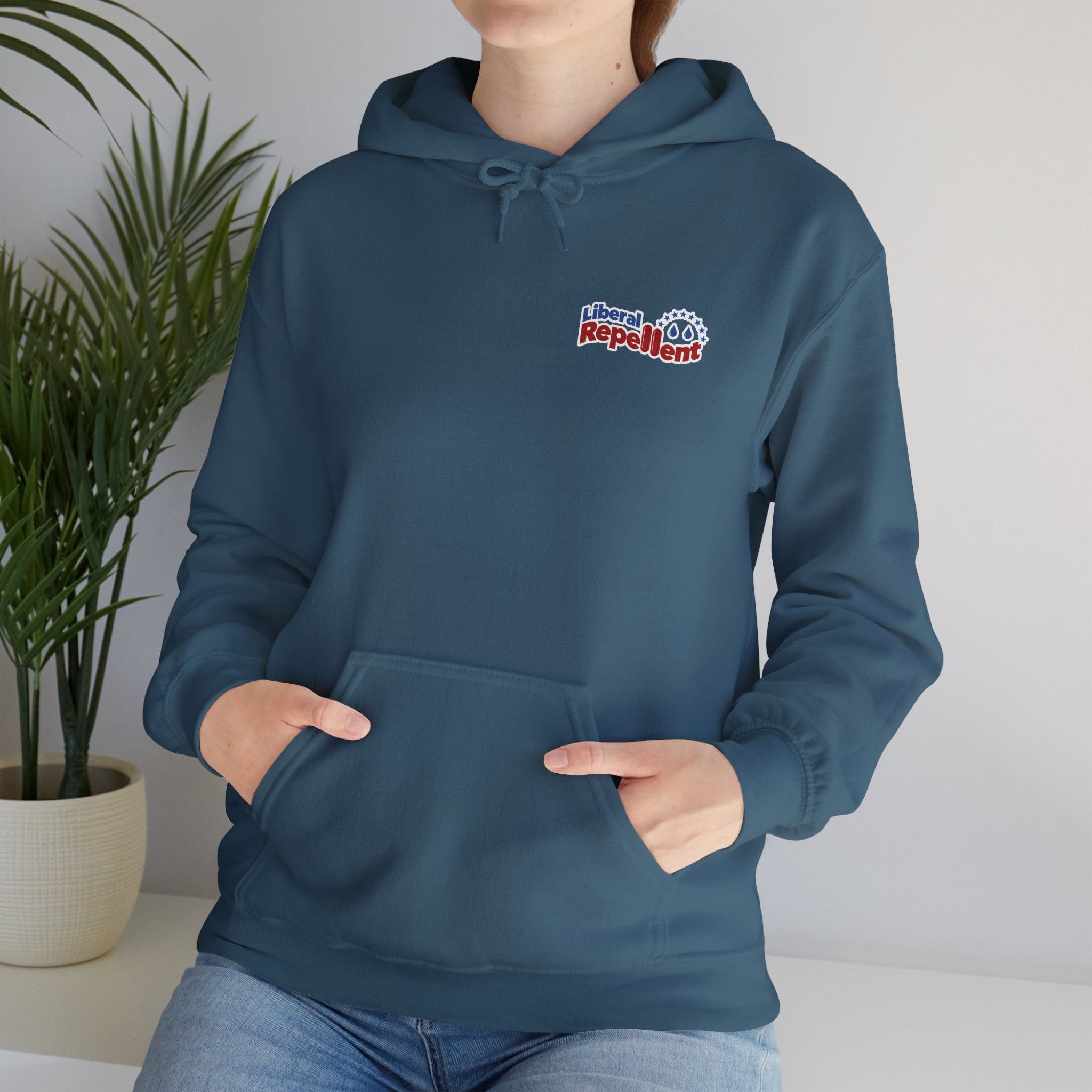 Liberal Repellent - Unisex Heavy Blend™ Hooded Sweatshirt