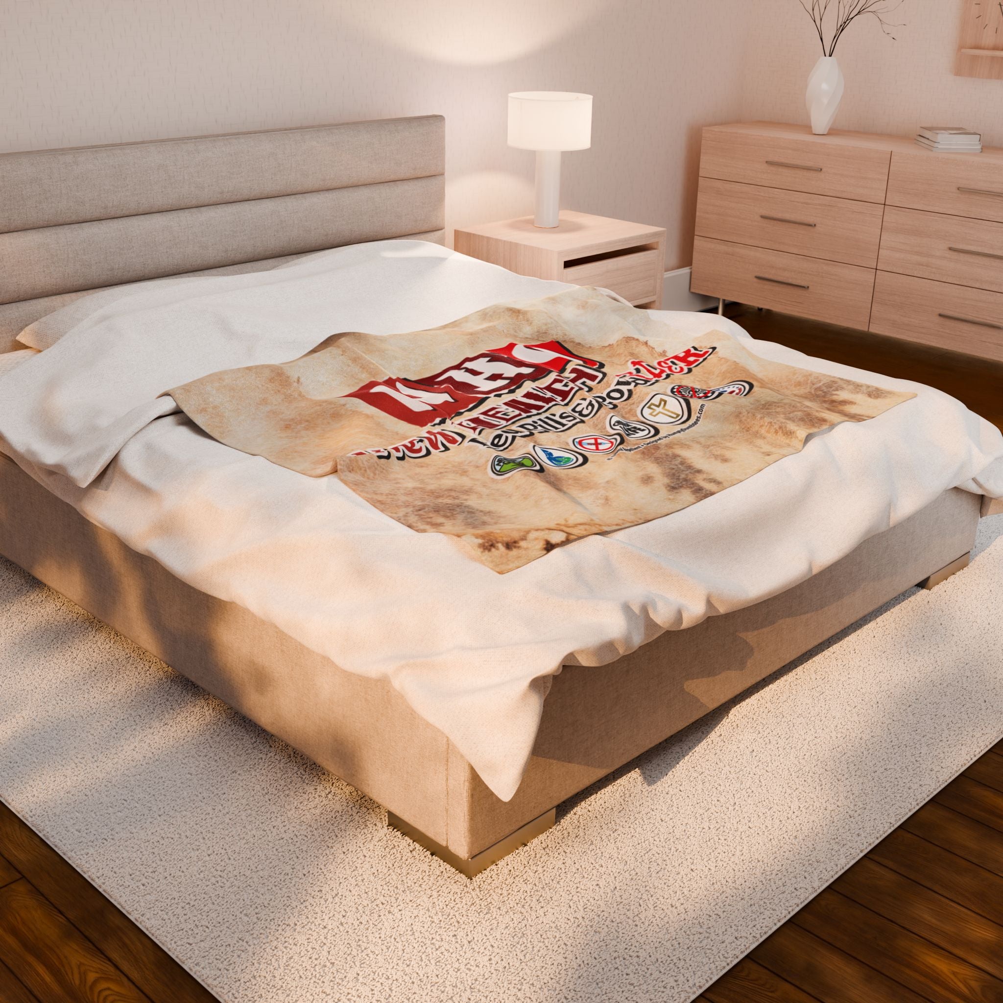New Health Order - Eco-Friendly Velveteen Plush Blanket