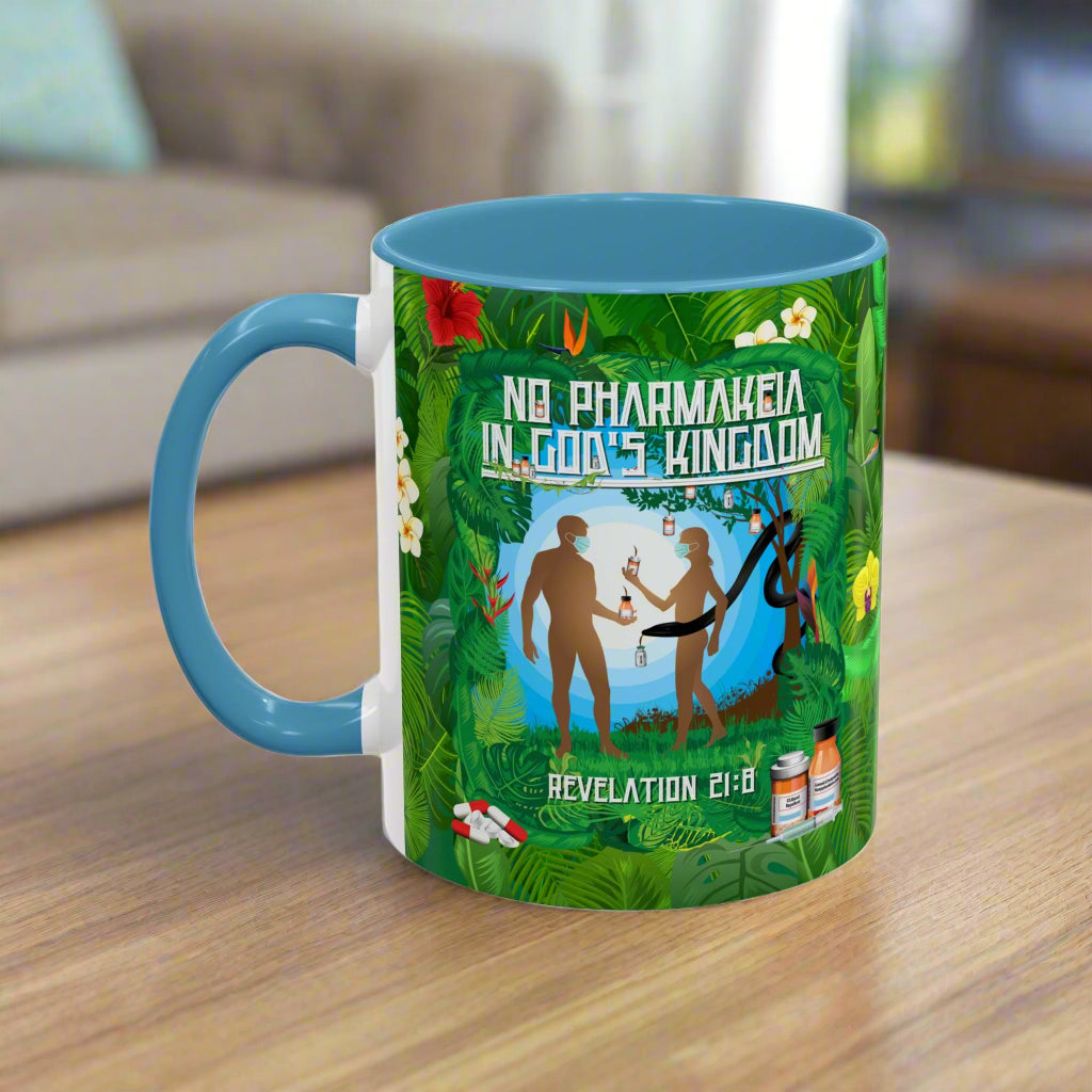 No Pharmakeia in God's Kingdom - 11 & 15oz Ceramic Coffee Mug