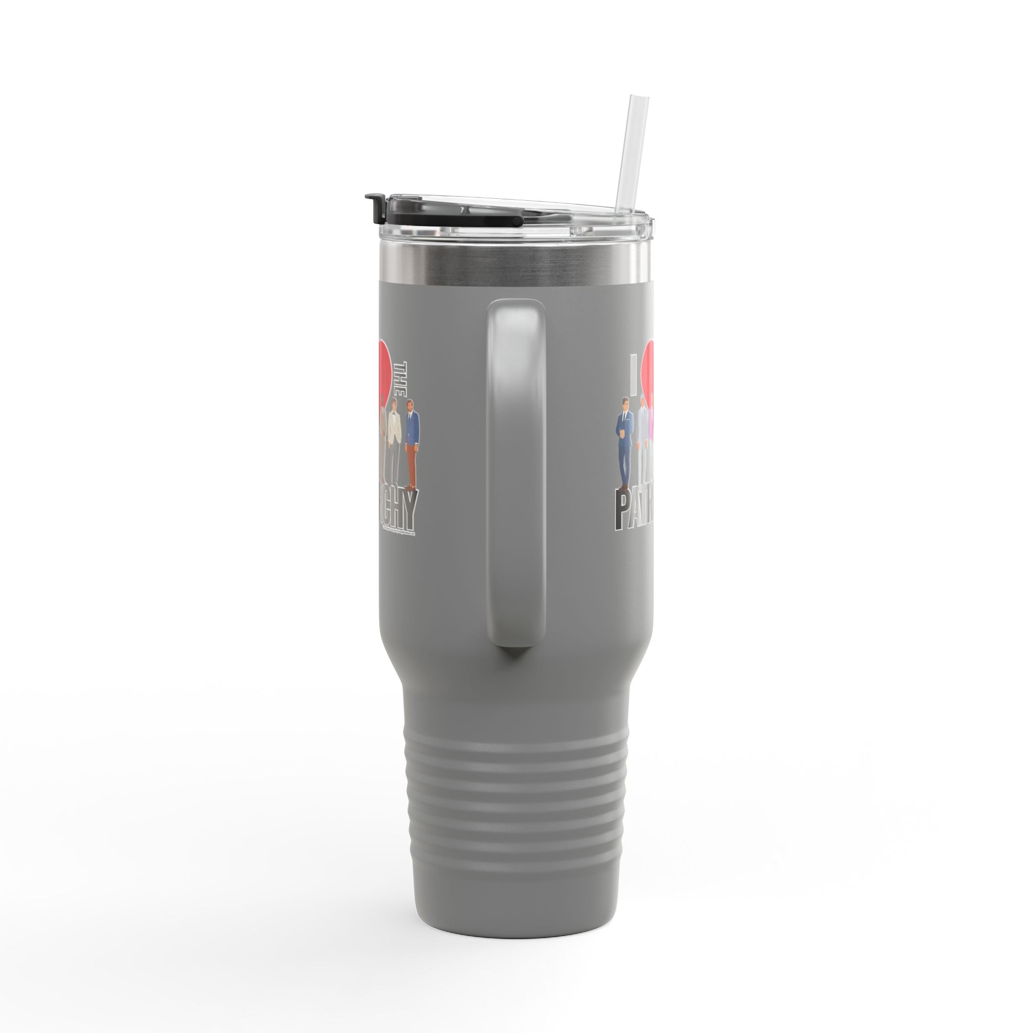 I Heart the Patriarchy (The Good 'Ol Boys Club Edition) - 40oz Insulated Travel Mug