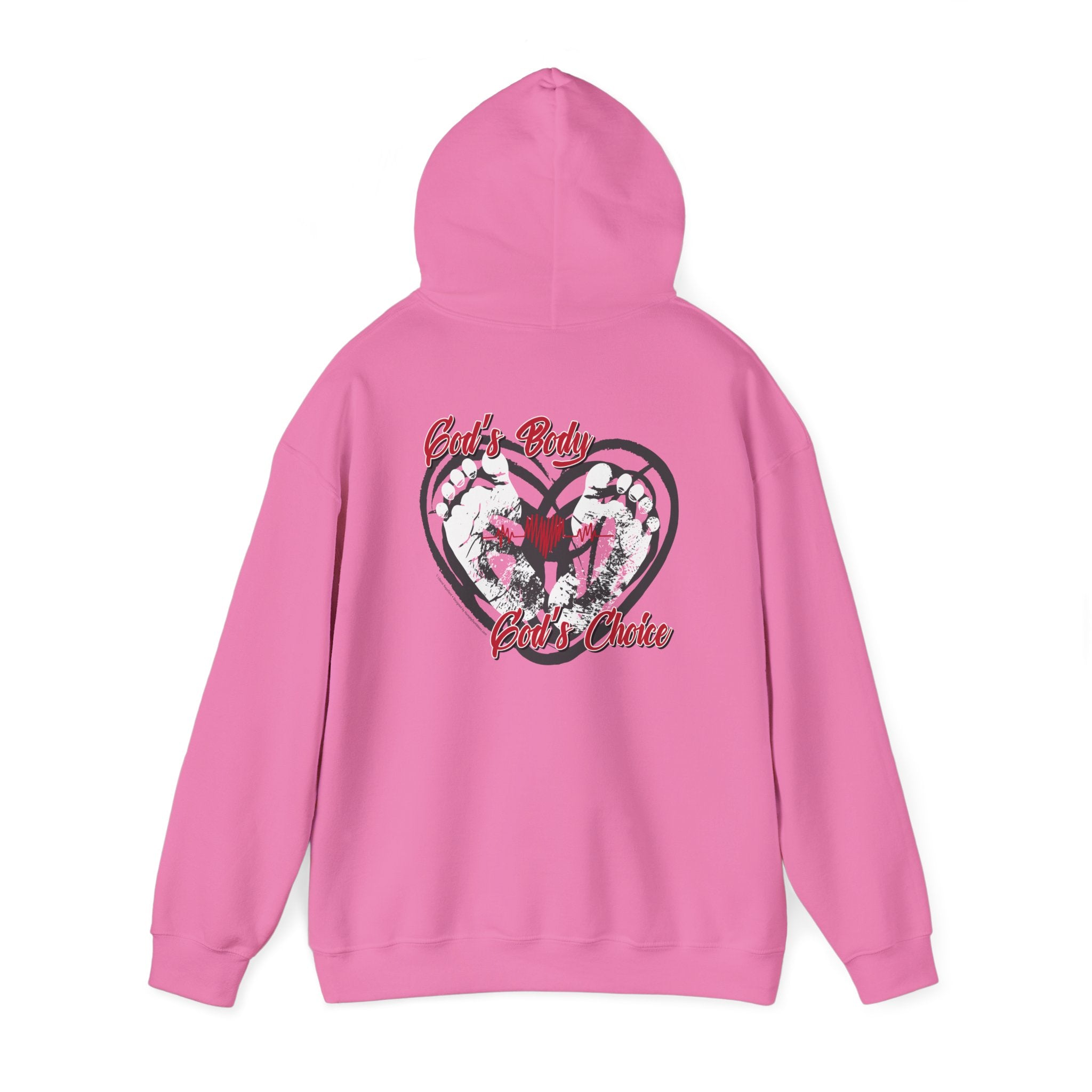 God's Body, God's Choice - Unisex Heavy Blend™ Hooded Sweatshirt