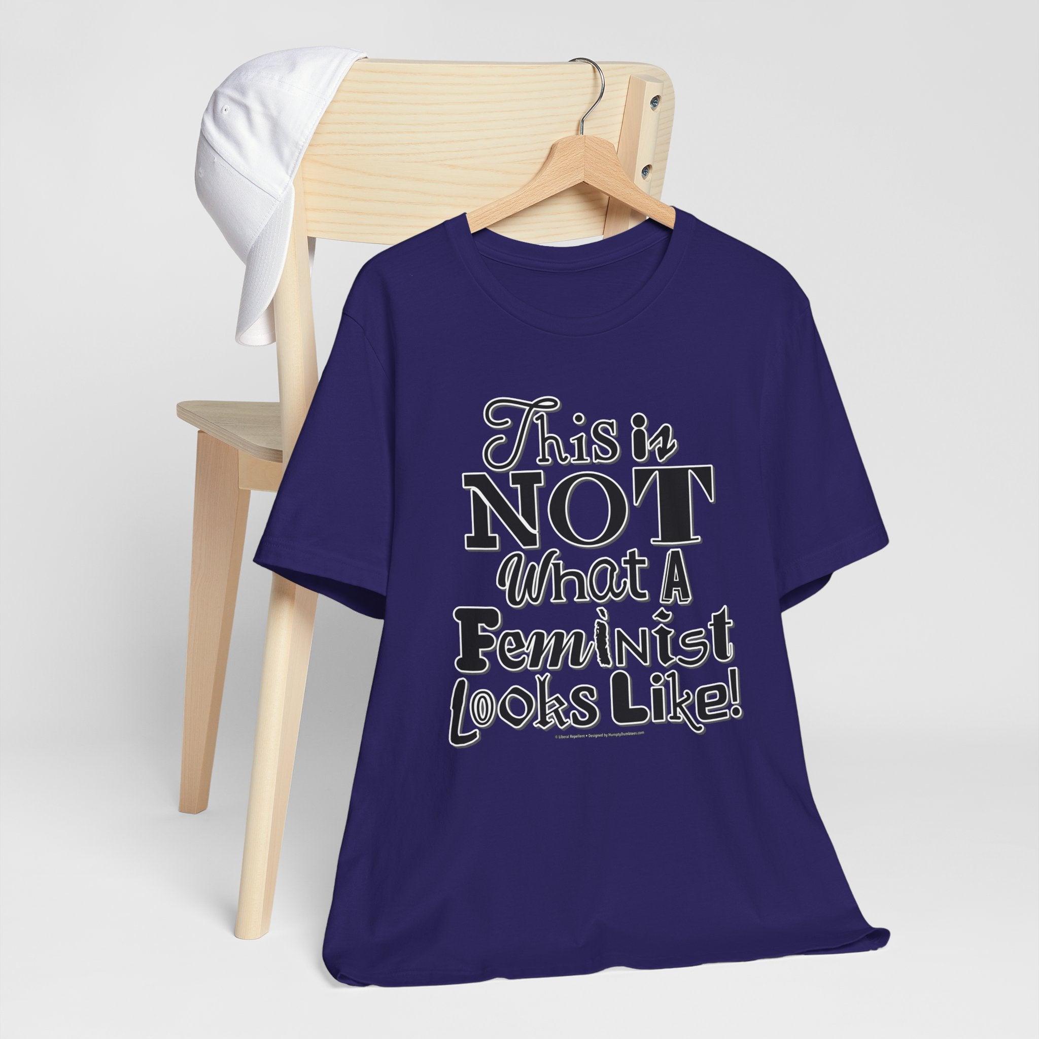 This Is NOT What A Feminist Looks Like - Unisex Soft Cotton Short Sleeve T-Shirt