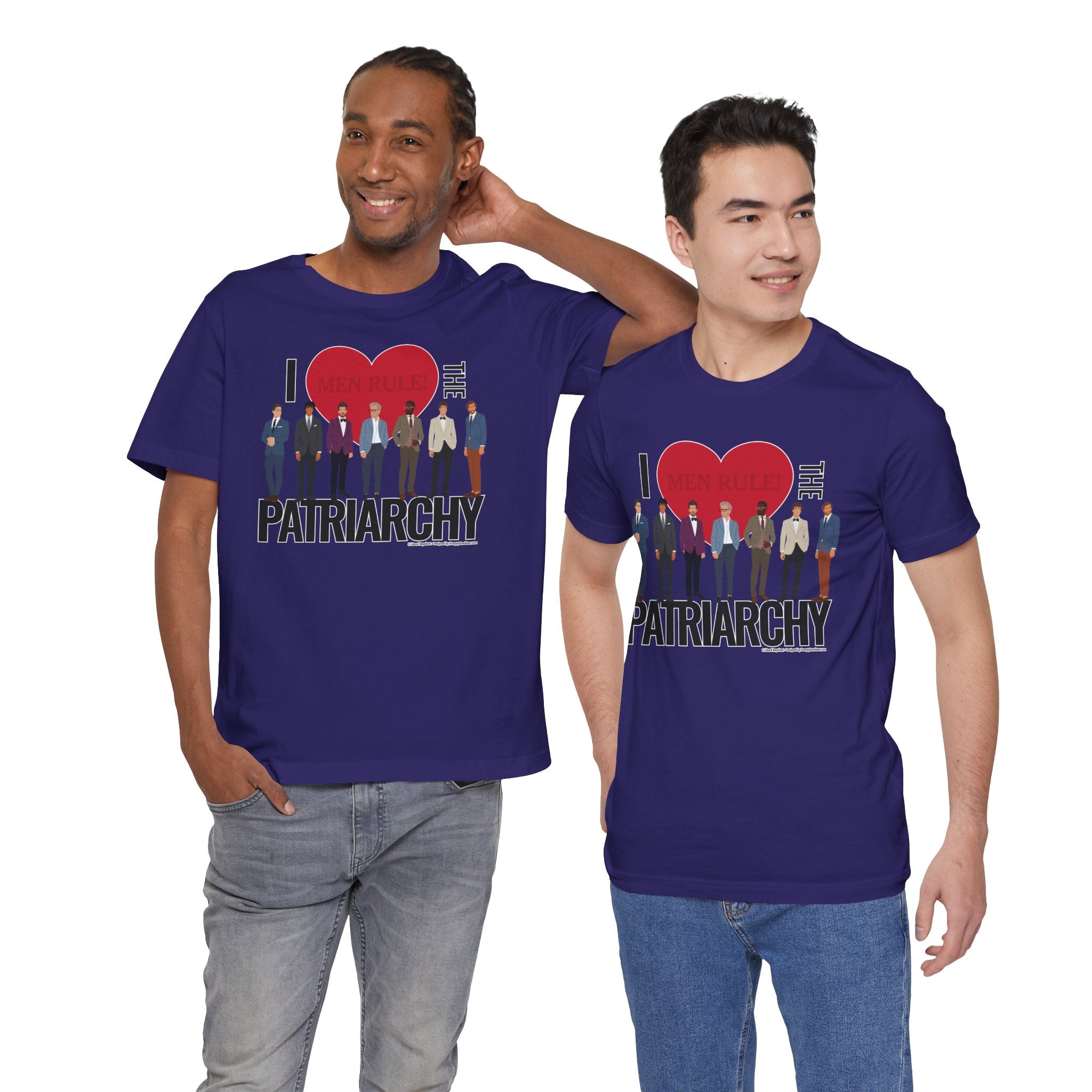 I Love The Patriarchy (The Good 'Ol Boys Edition) - Unisex Soft Cotton Short Sleeve T-Shirt