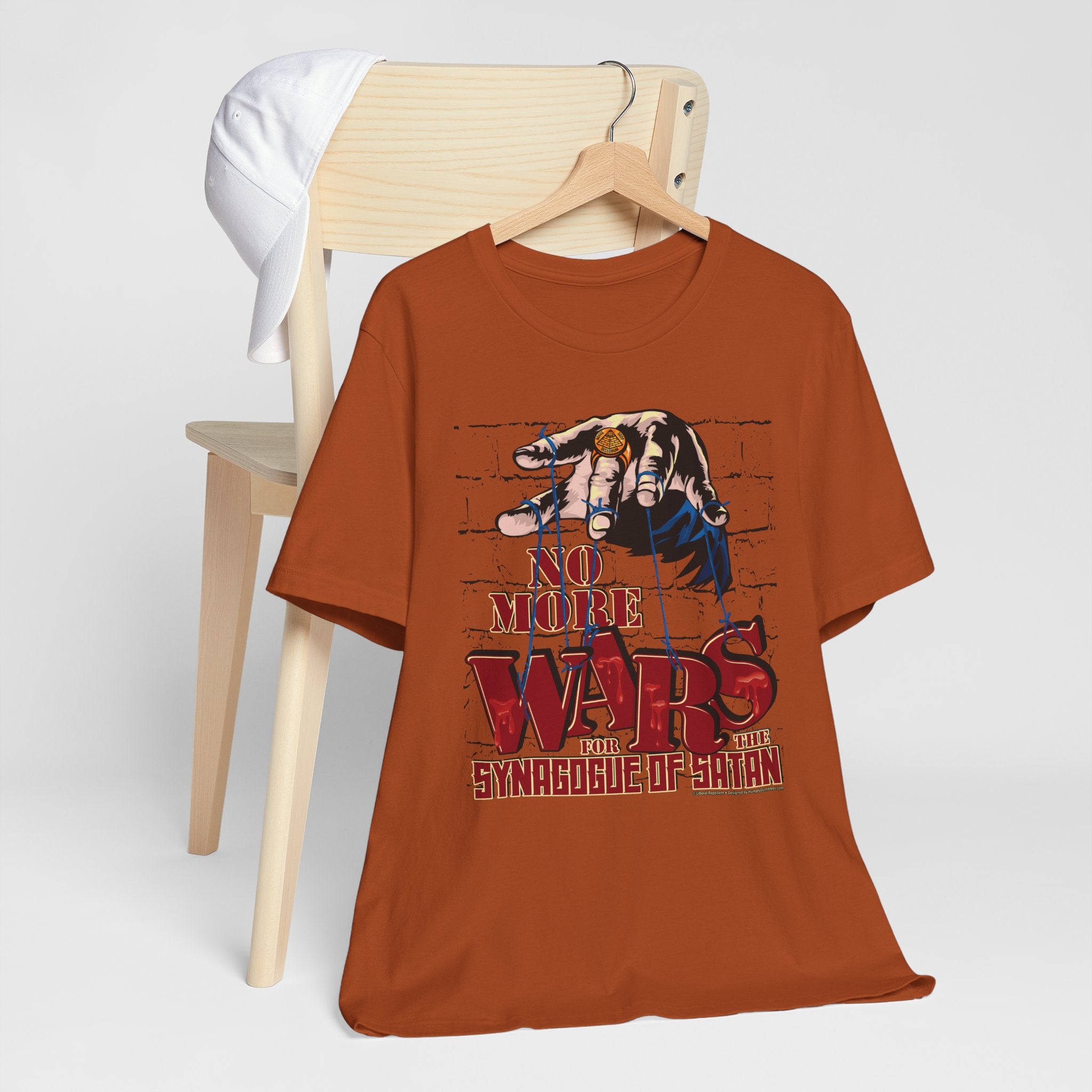 No More Wars for the Synagogue of Satan - Unisex Soft Cotton Short Sleeve T-Shirt