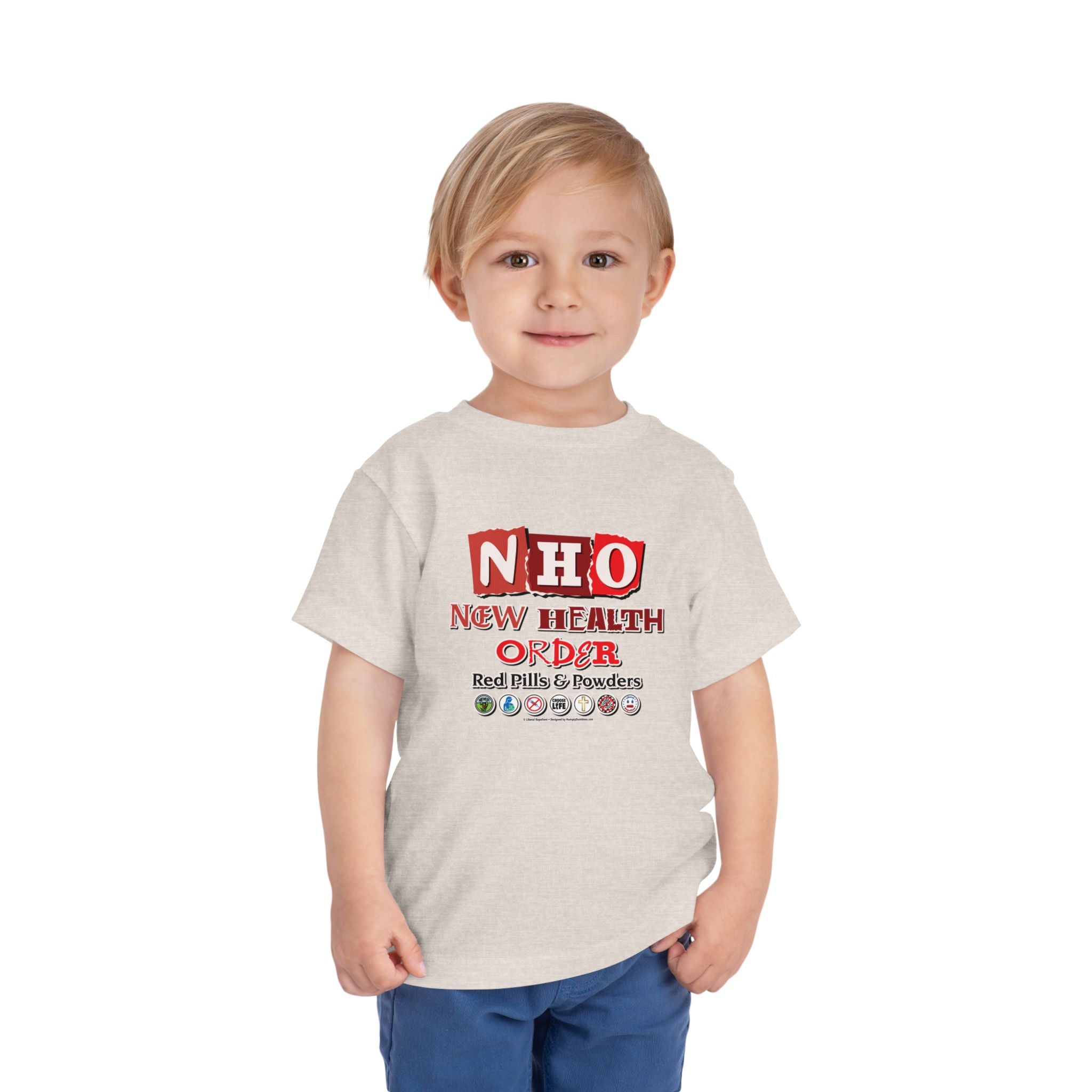 New Health Order - Toddler Soft Cotton Short Sleeve T-Shirt